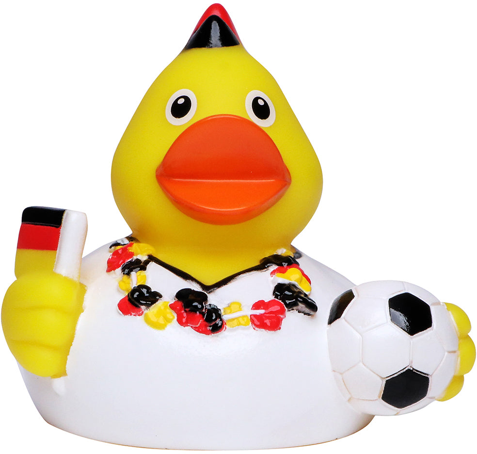 Quietsche-Ente Fußballfan – Detailansicht 3
