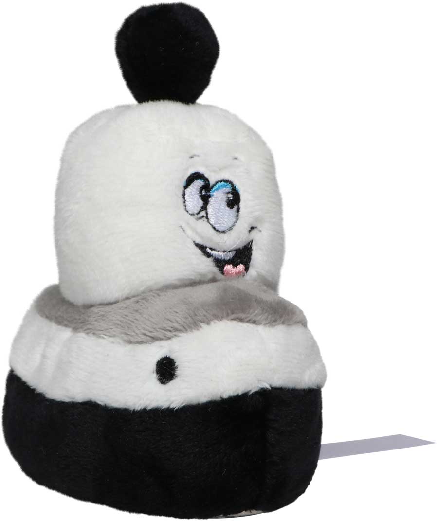 Schmoozies® Schiff – Schwarz/grau