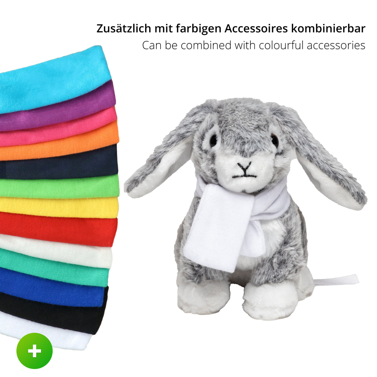 Plüschtier Hase Bettina – Detailansicht 4