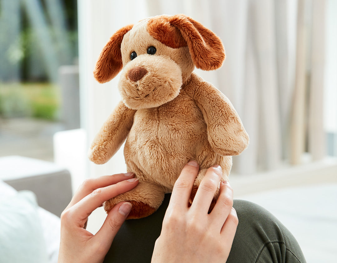 Plüschtier Hund Helge – Detailansicht 2
