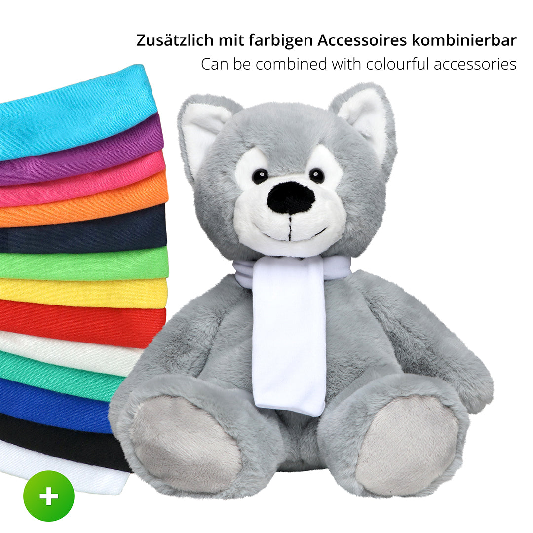 Plüschtier Husky Jona – Detailansicht 2