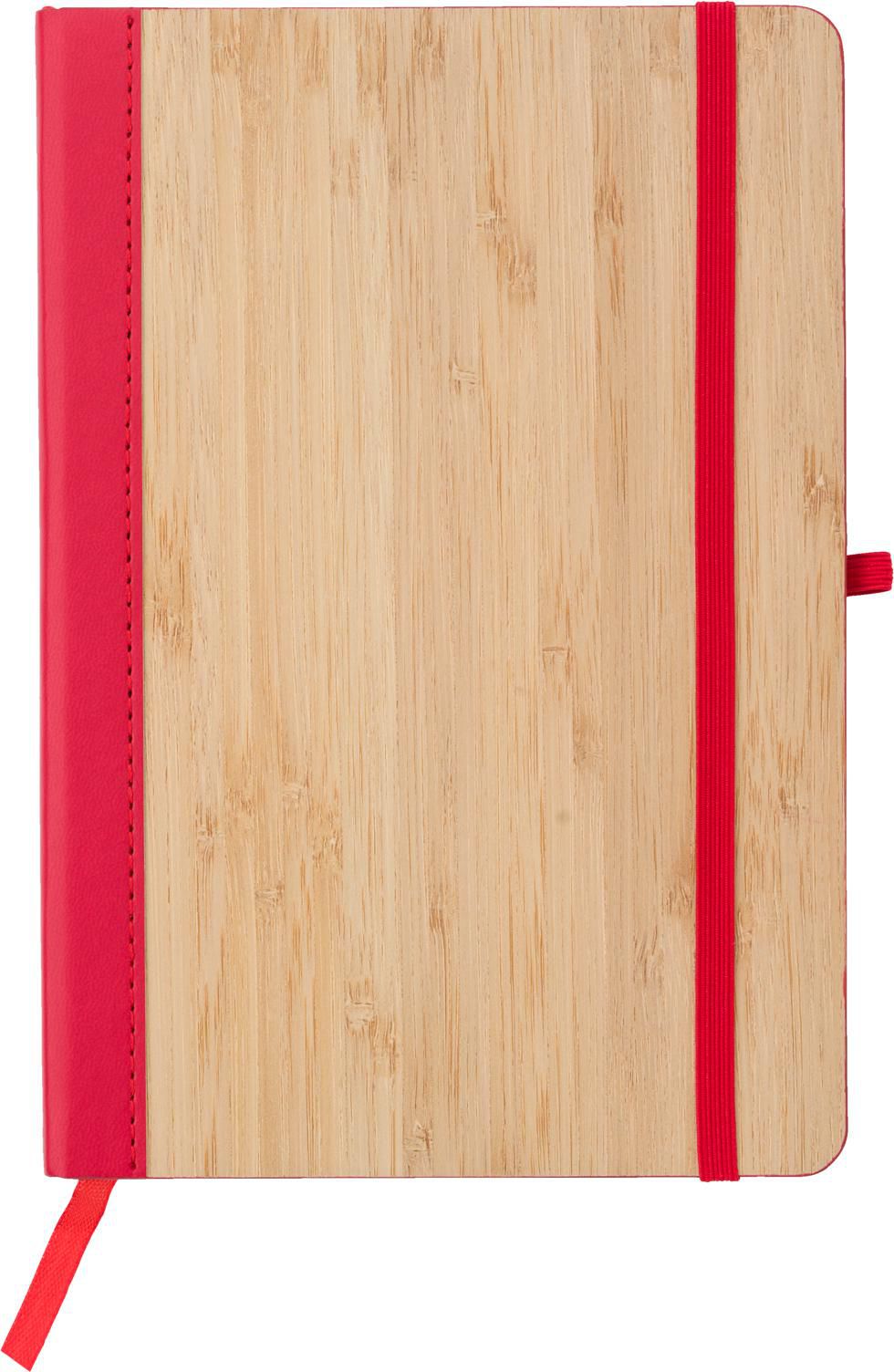 Notizbuch Dorita aus PU und Bambus Original