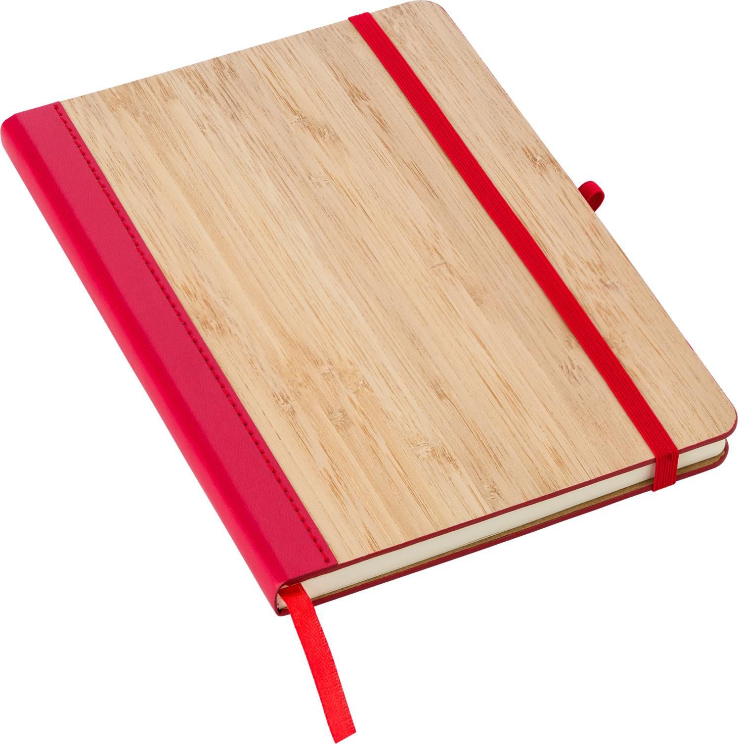 Notizbuch Dorita aus PU und Bambus Original