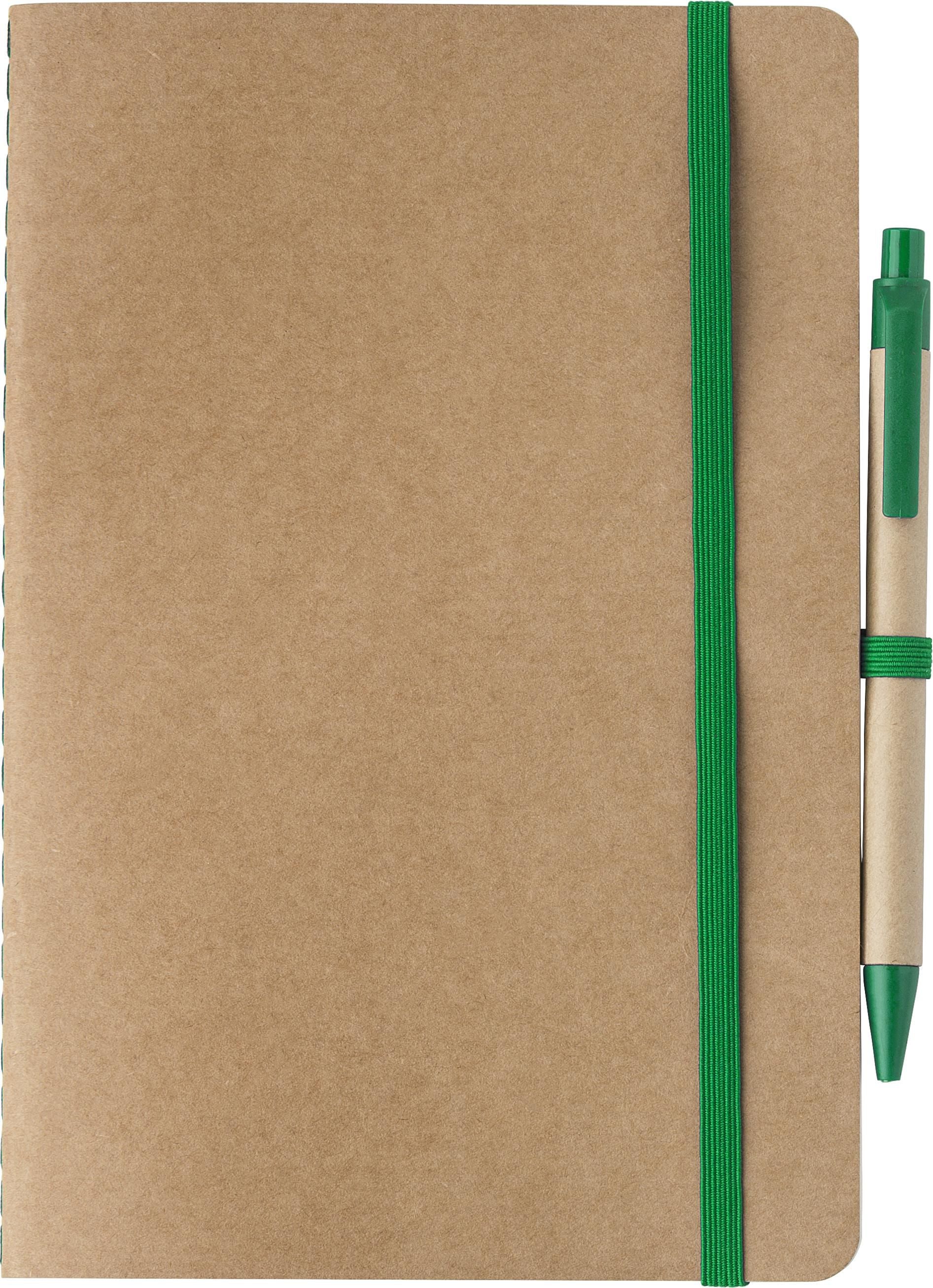 Notizbuch aus recyceltem Karton (A5) Theodore Original