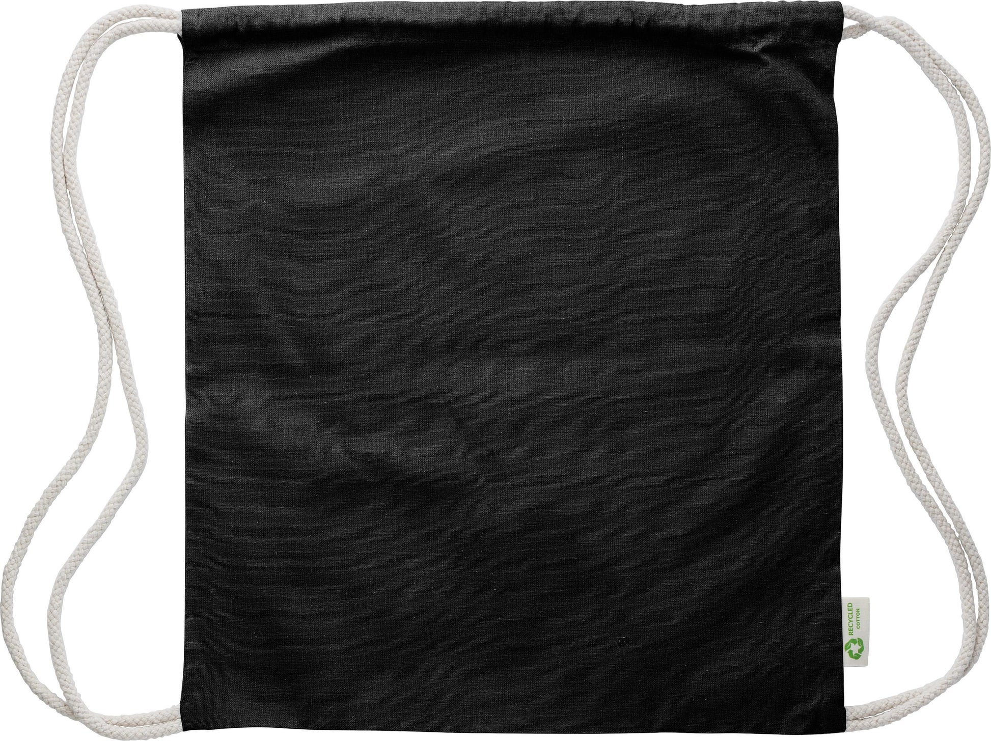 Kordelzugtasche aus recycelter Baumwolle (120 gr/m2) Joy