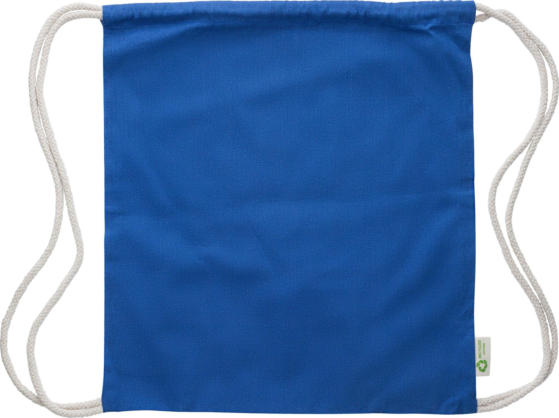 Kordelzugtasche aus recycelter Baumwolle (120 gr/m2) Joy