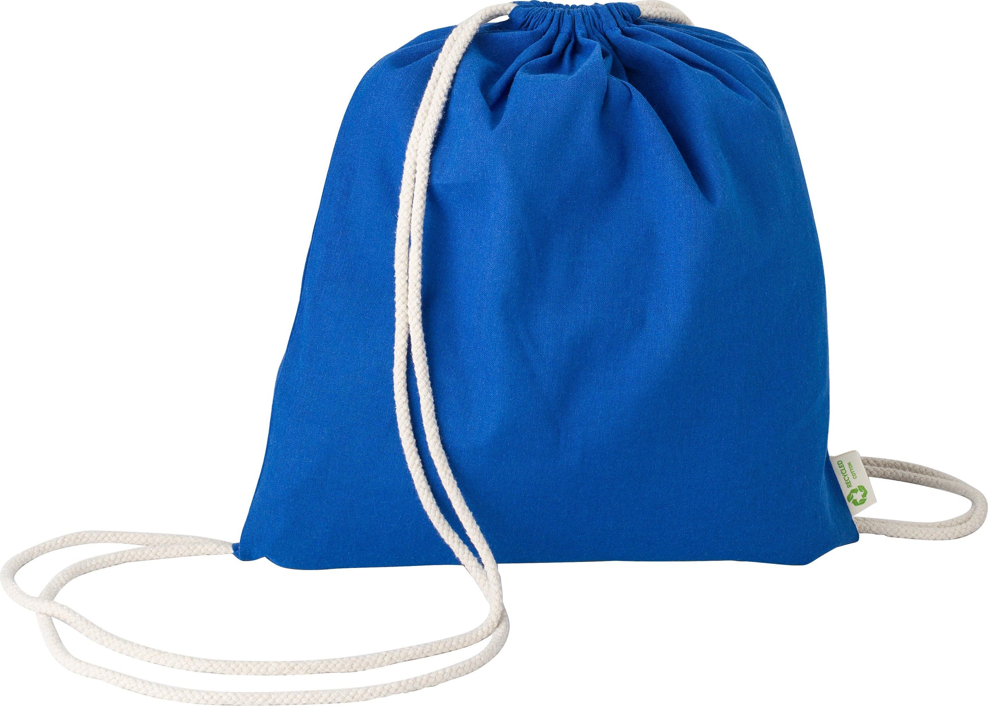 Kordelzugtasche aus recycelter Baumwolle (120 gr/m2) Joy