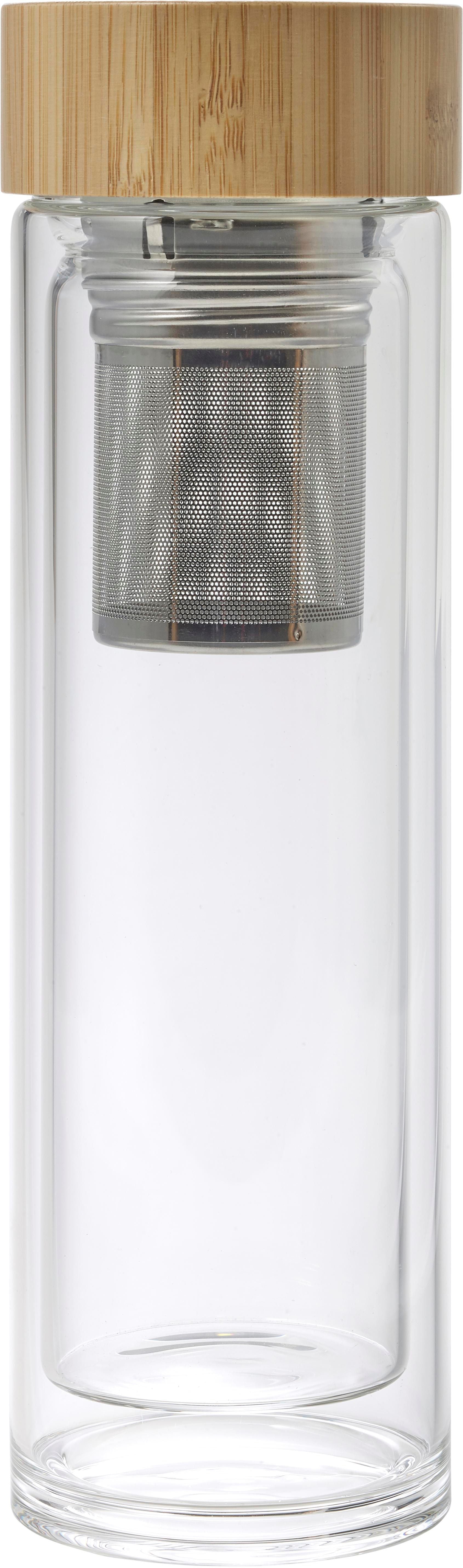 Doppelwandige Glasflasche Vicente