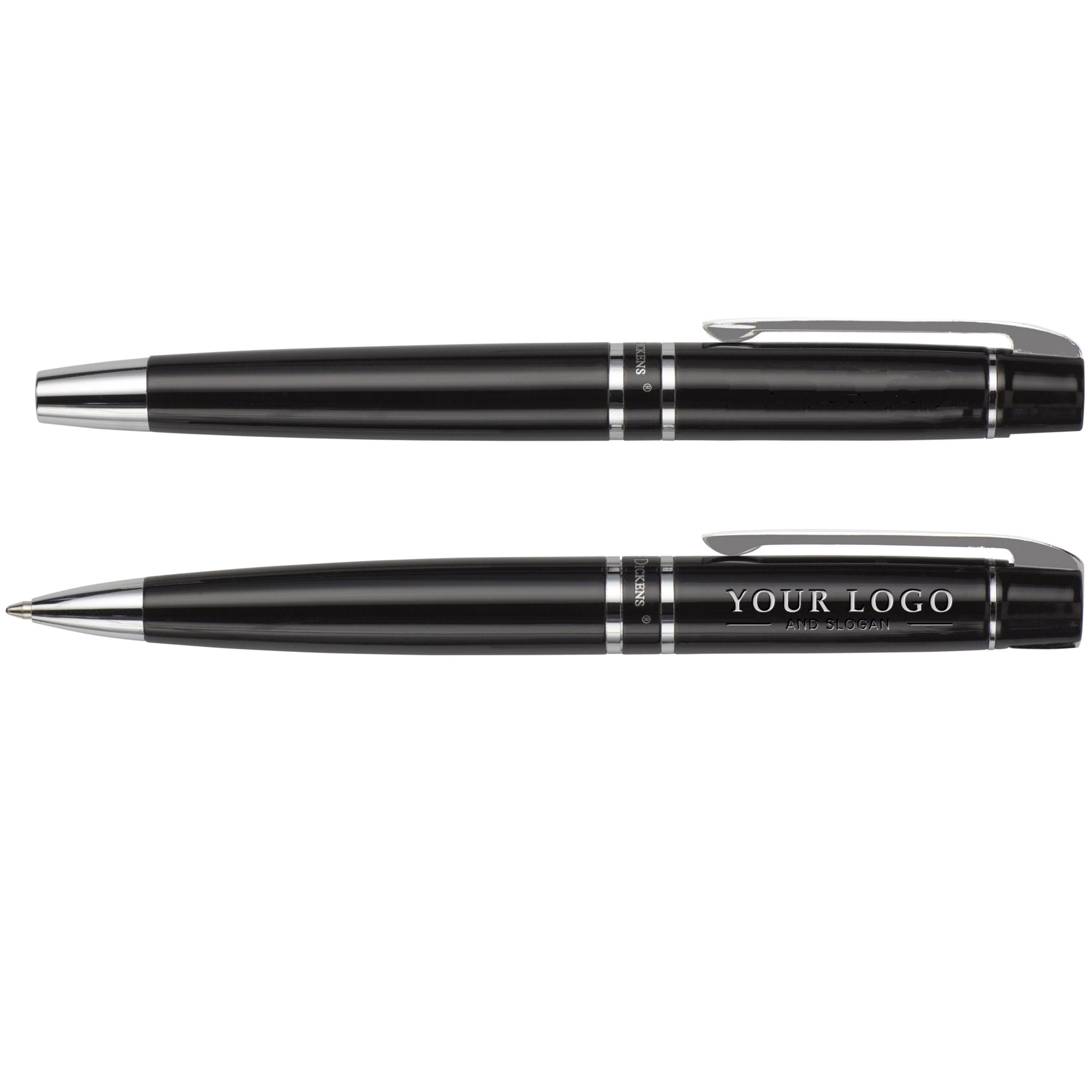 Charles Dickens® Schreibset aus Metall Santana