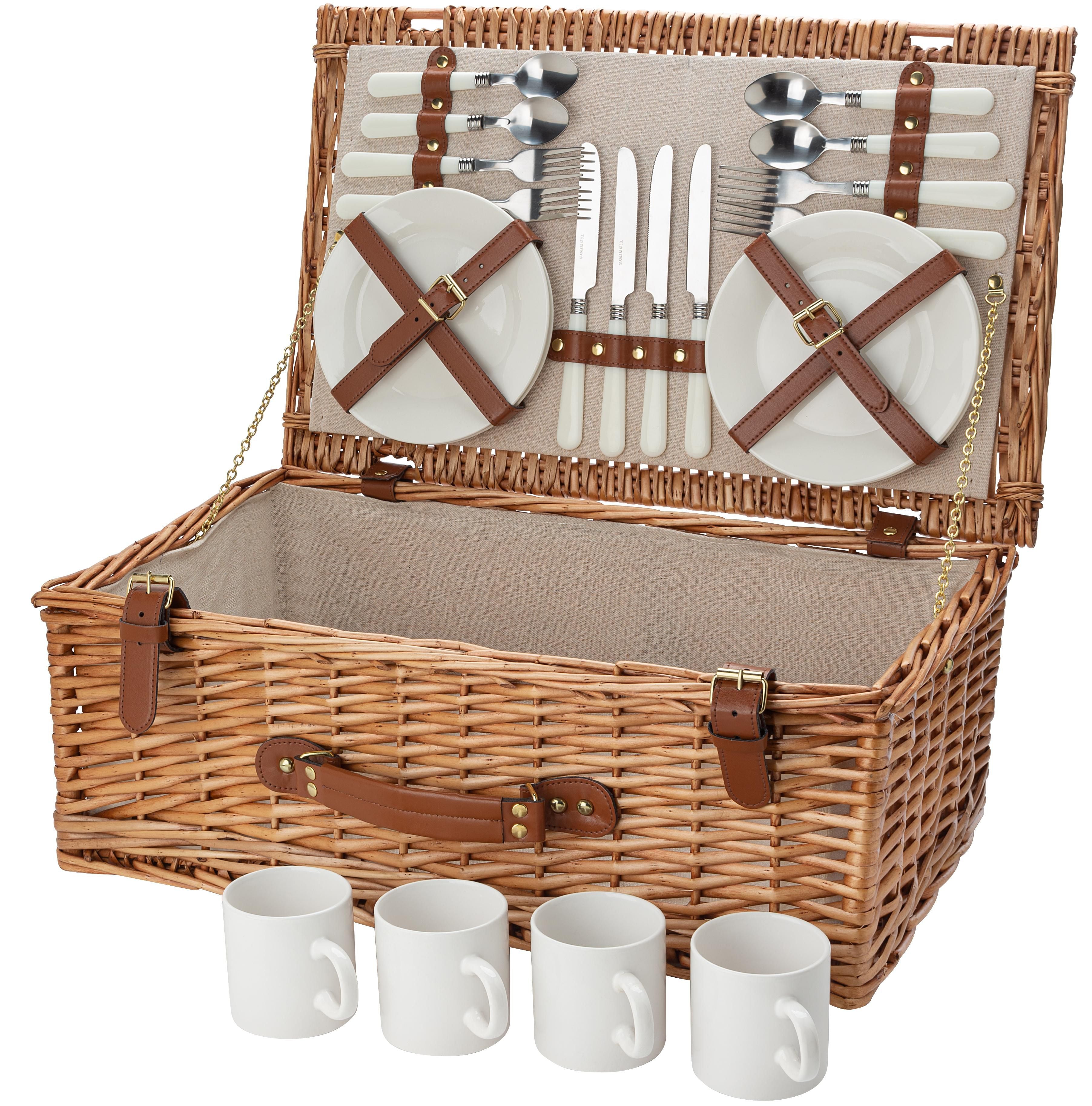 Picknickkorb für 4 Personen Levin