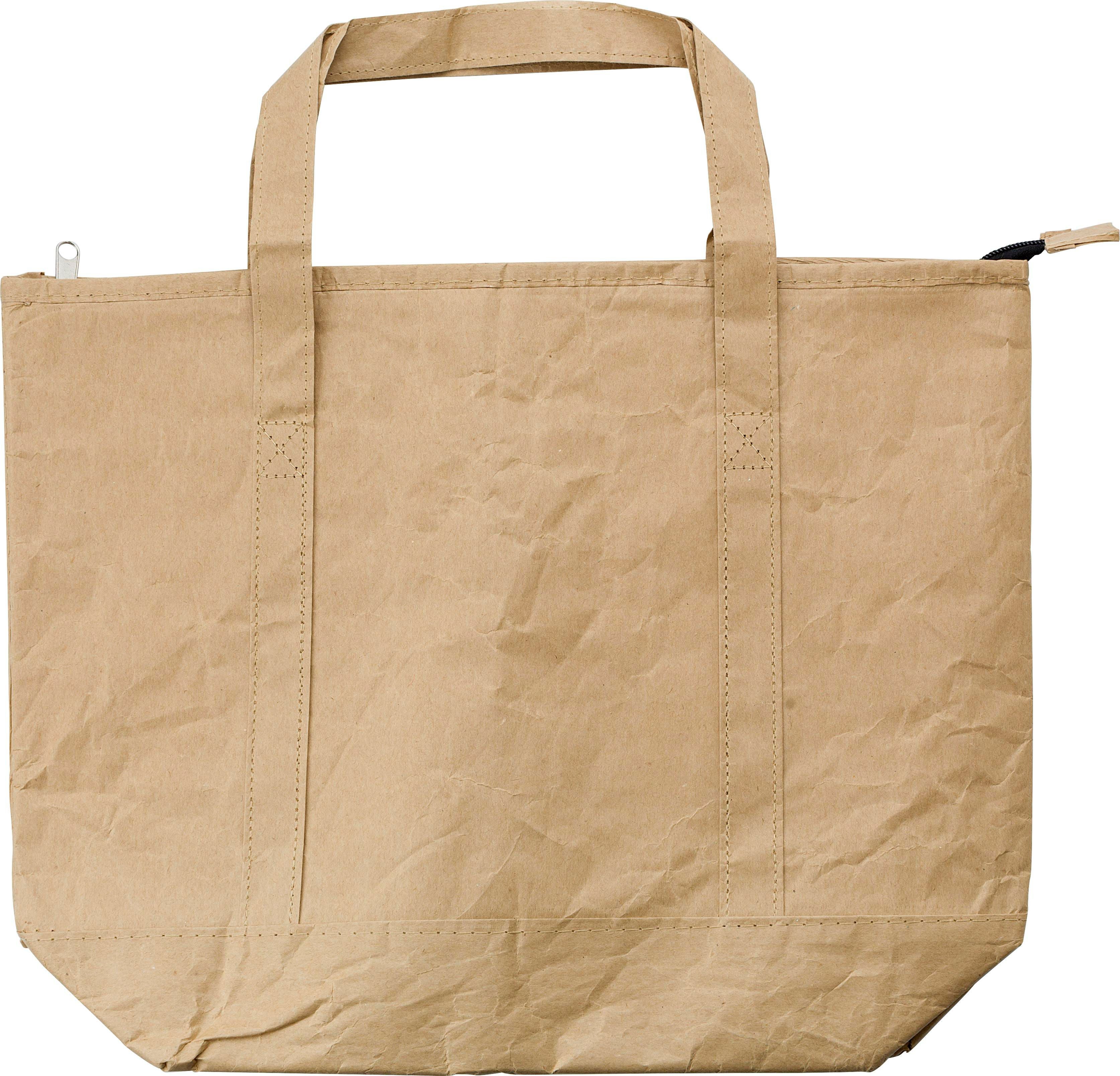 Laminierte Einkaufs- und Kühltasche aus Papier Oakley