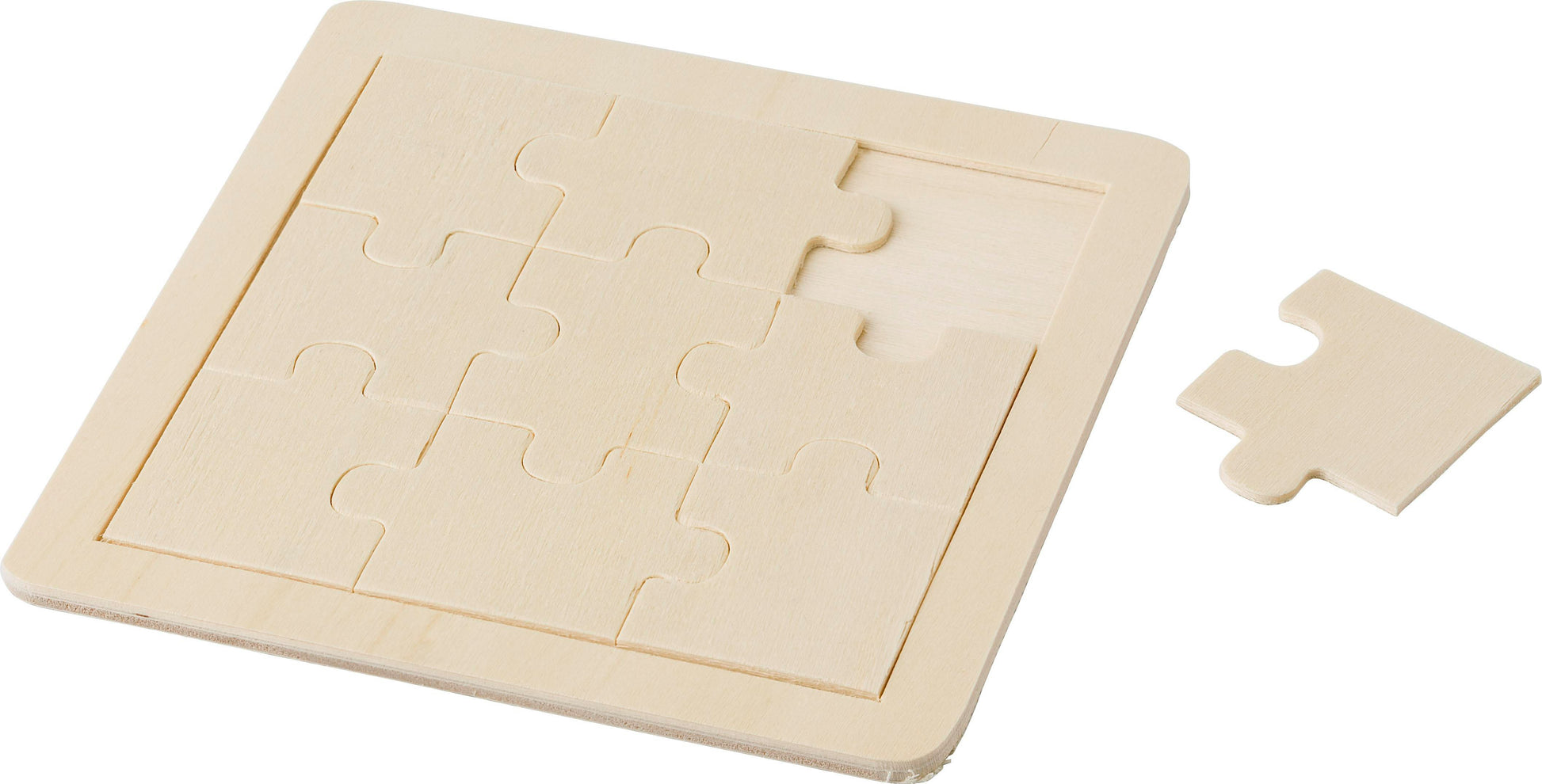 Neunteiliges Puzzle aus Holz Alvaro