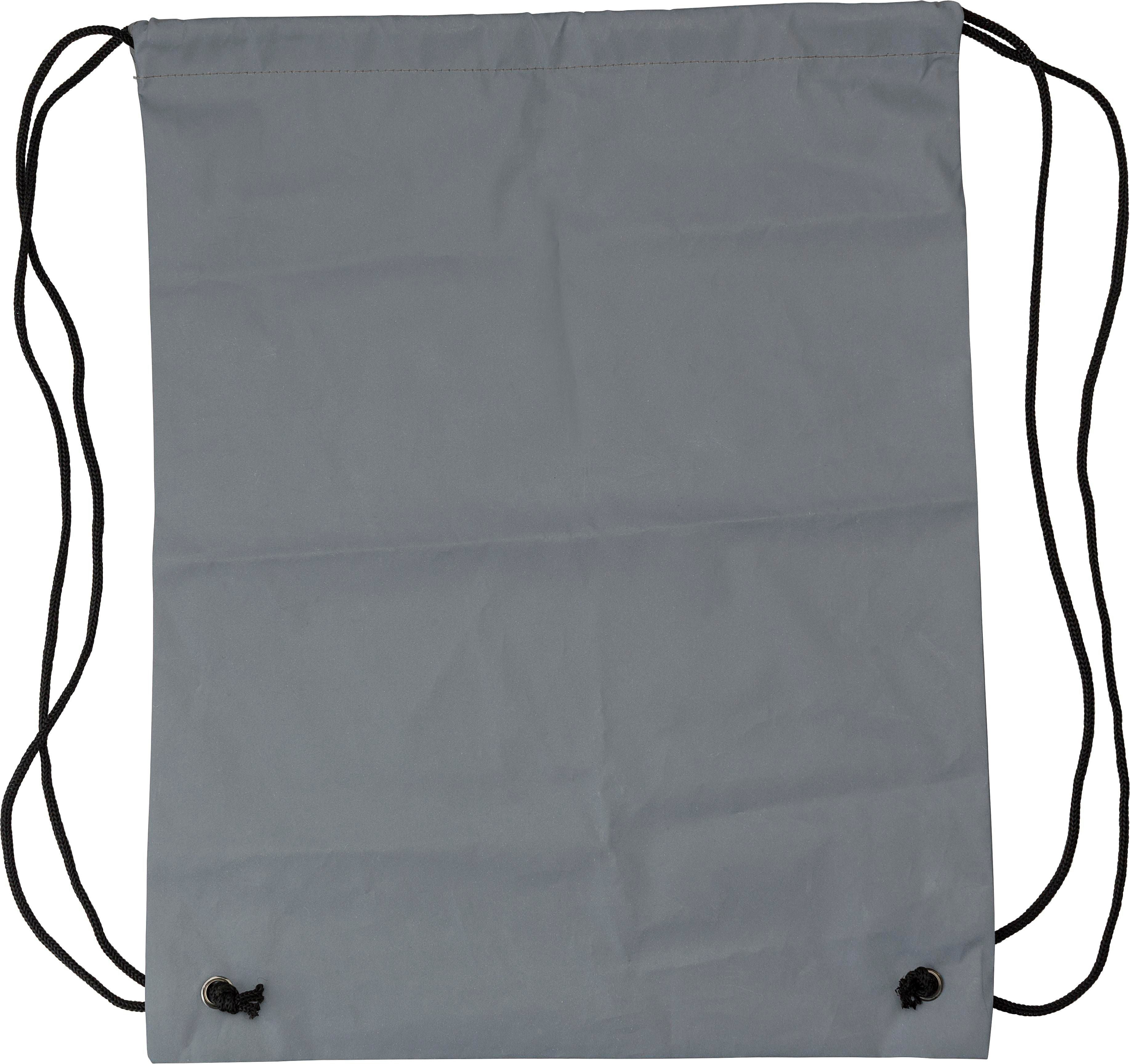 Rucksack aus Synthetik (190D) mit reflektierendem Kordelzug Melila