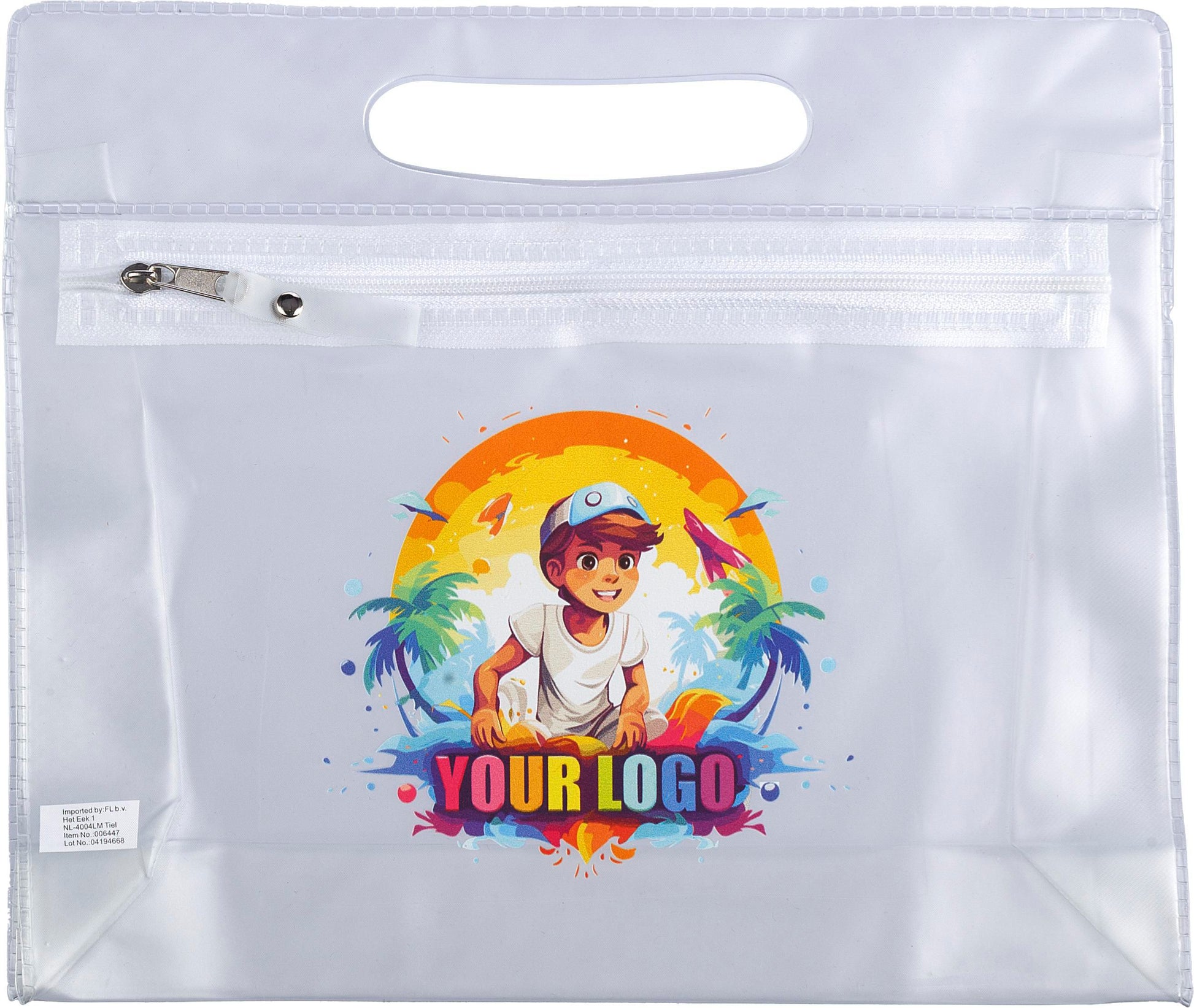 Kulturtasche aus PVC Clyde
