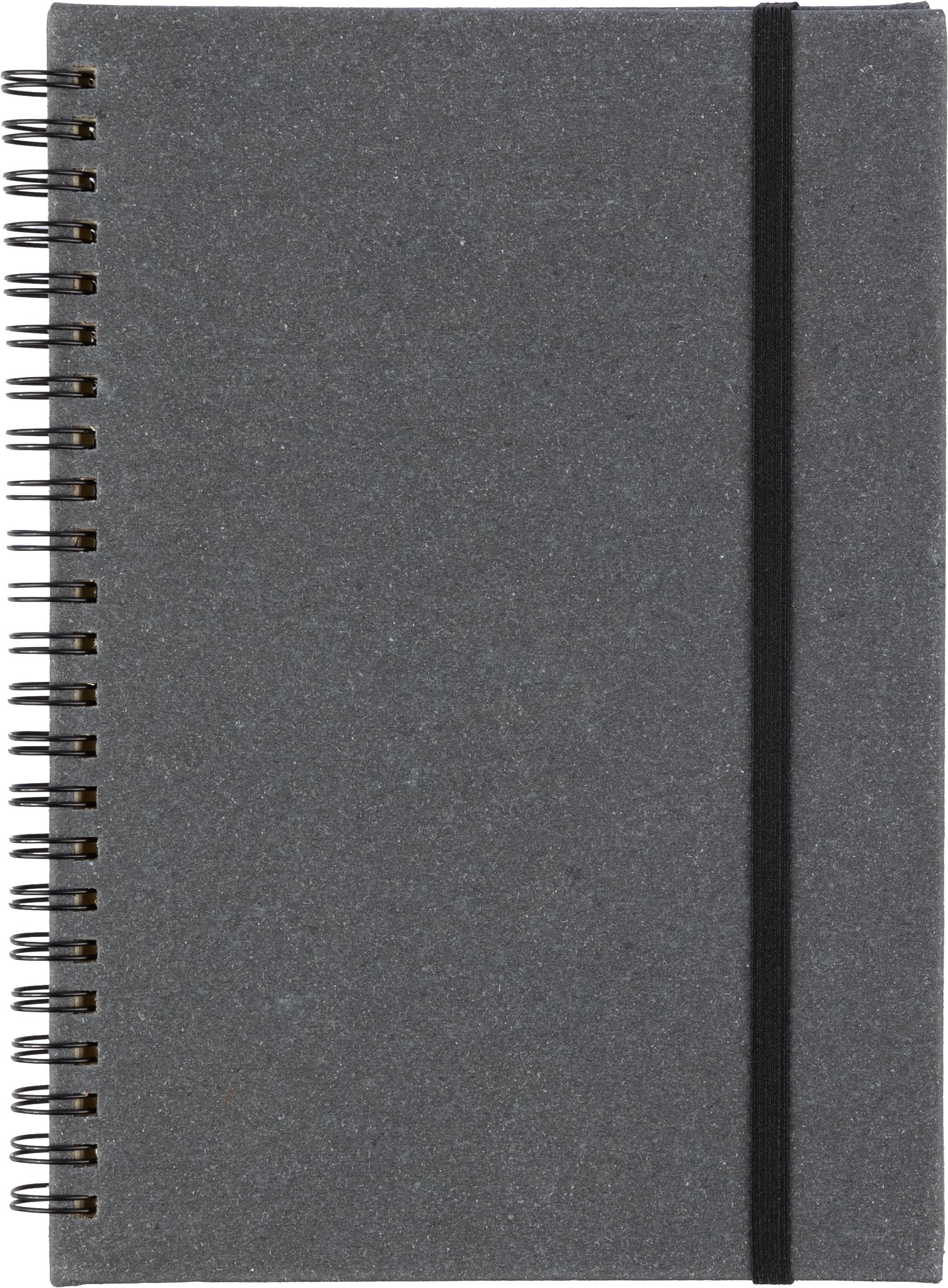 Notizbuch aus recyceltem Leder A5 Egon Original