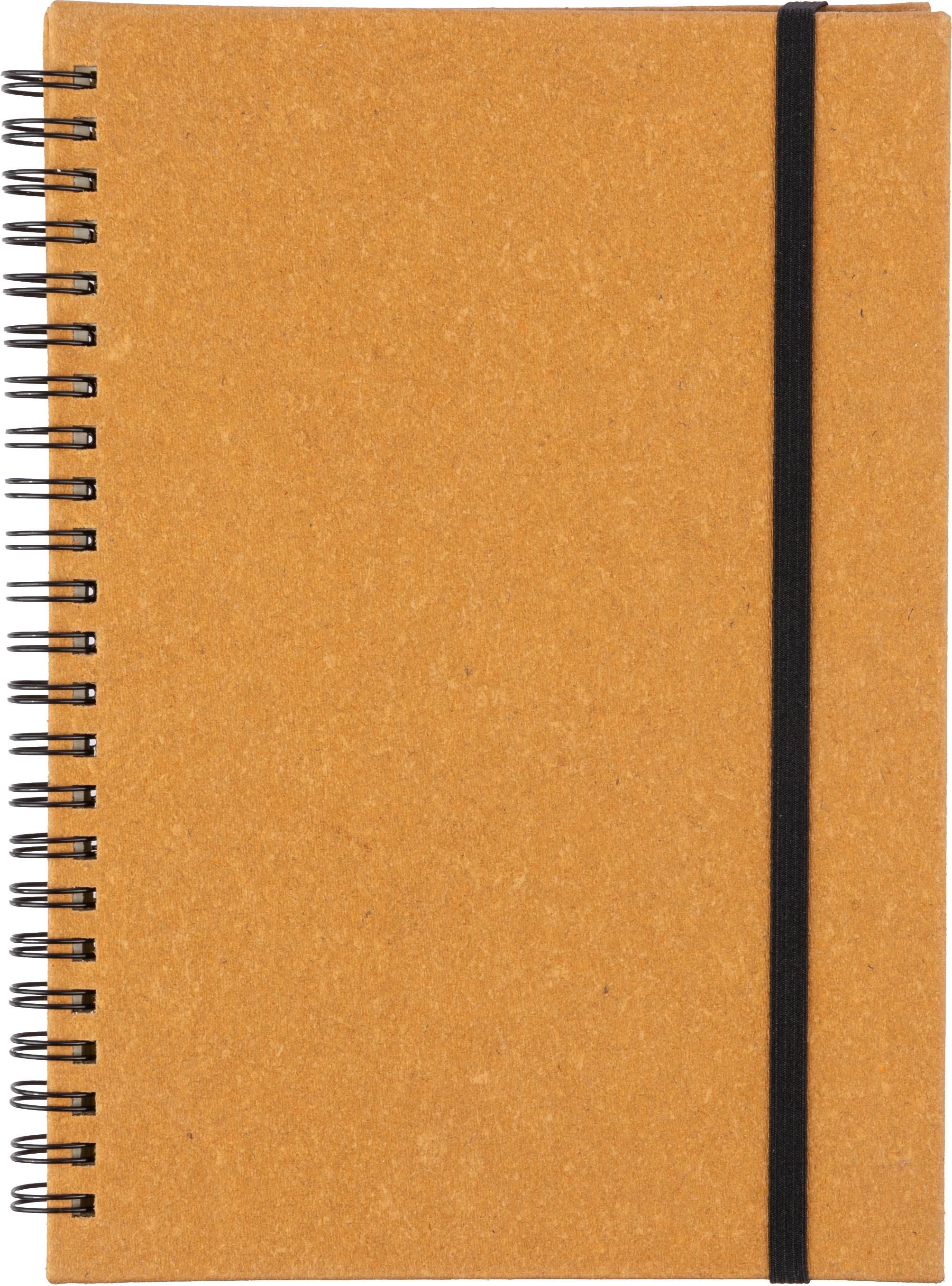 Notizbuch aus recyceltem Leder A5 Egon Original