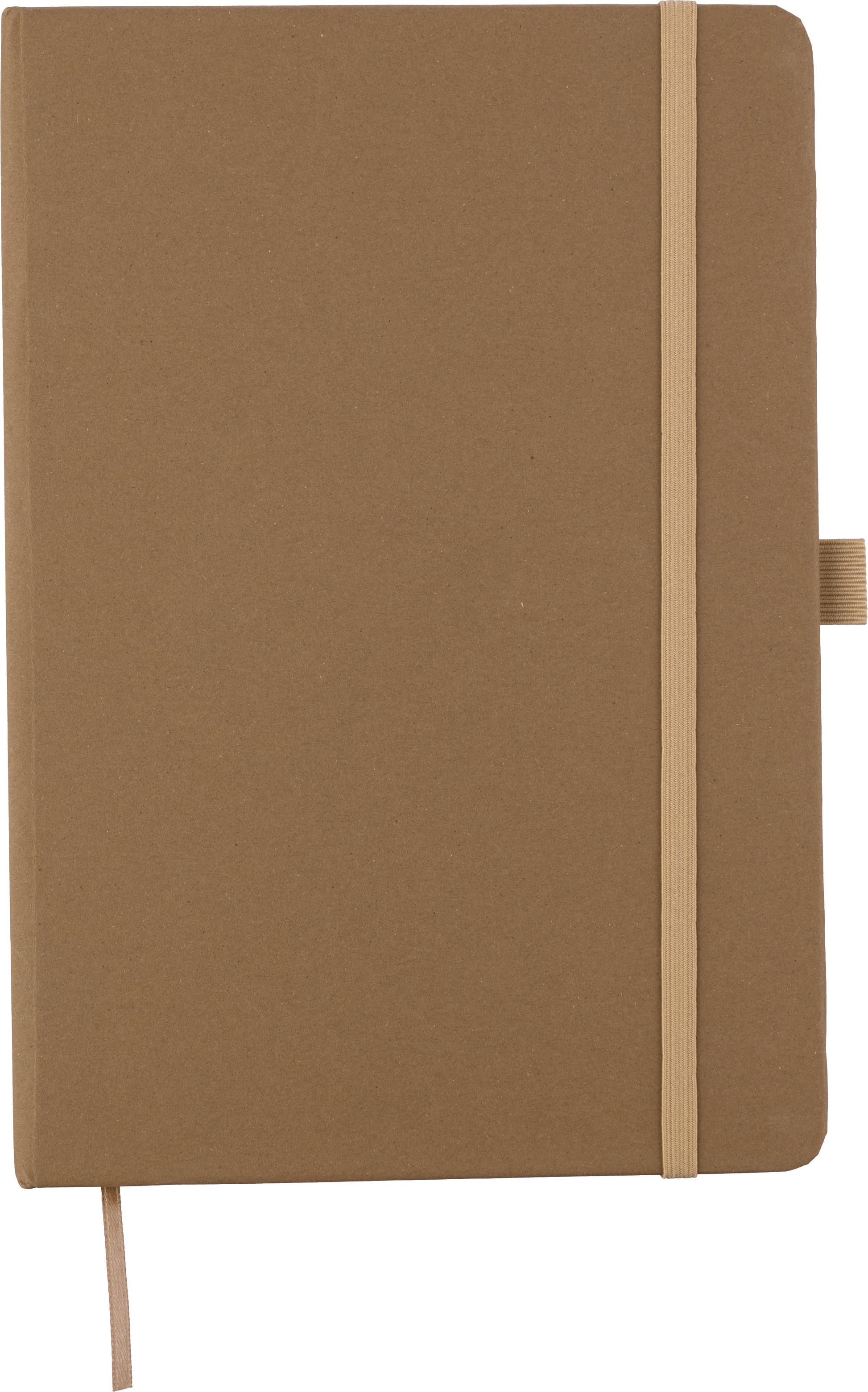 Recycelter Bioabfall und Karton-Notizbuch A5 Gertrud Original