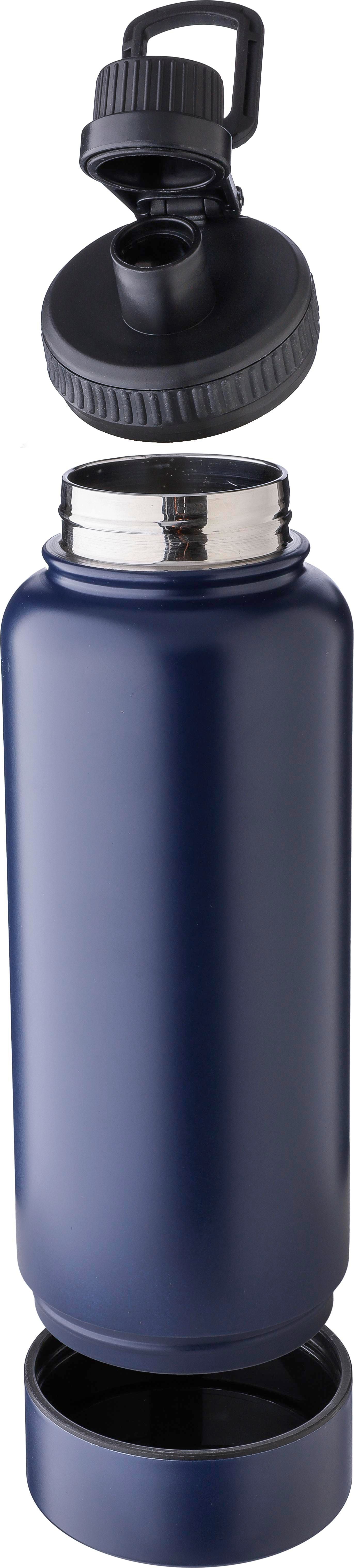 Doppelwandige Edelstahl-Trinkflasche 1000 ml Nathaniel
