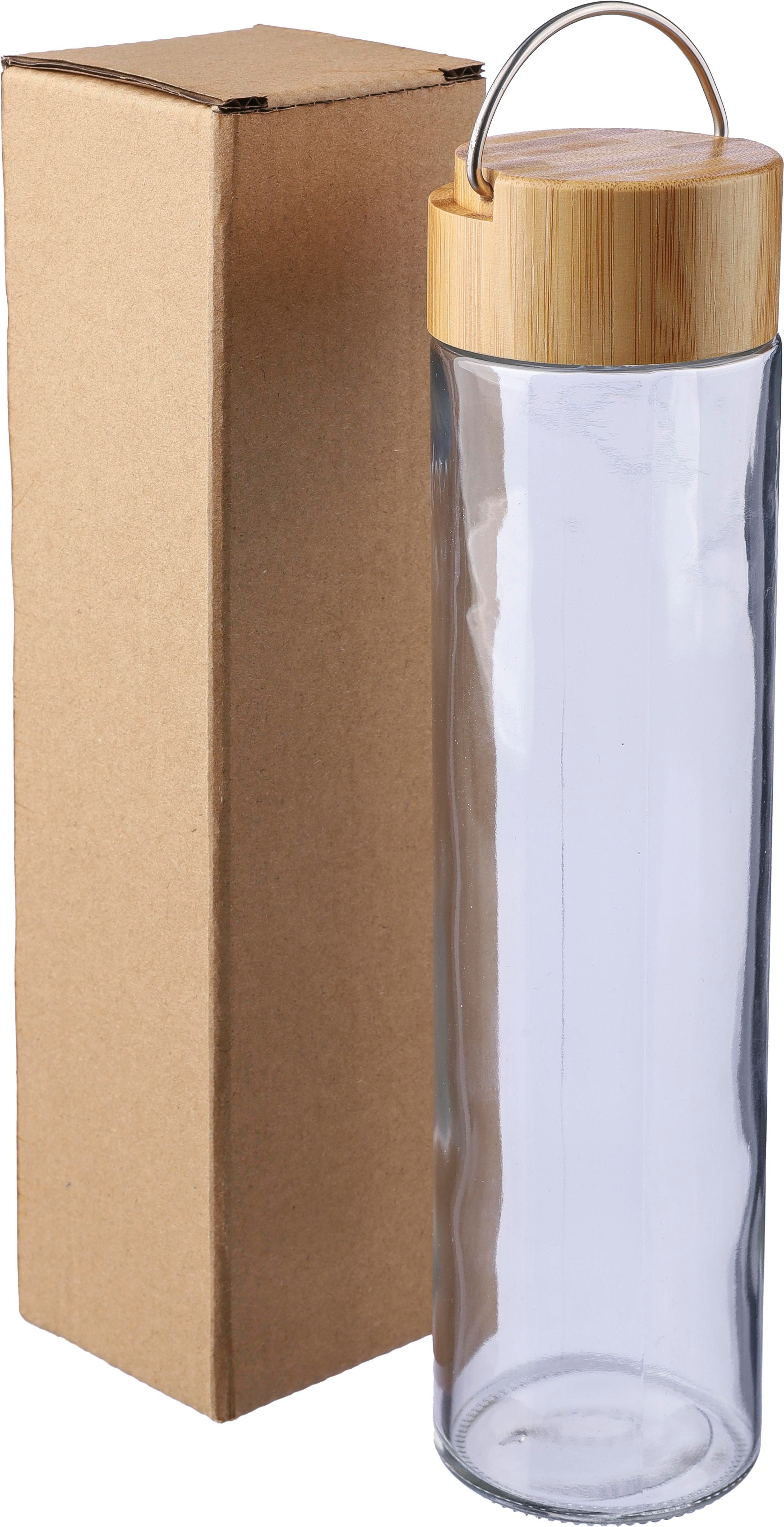Glas Trinkflasche 500 ml Klarheit