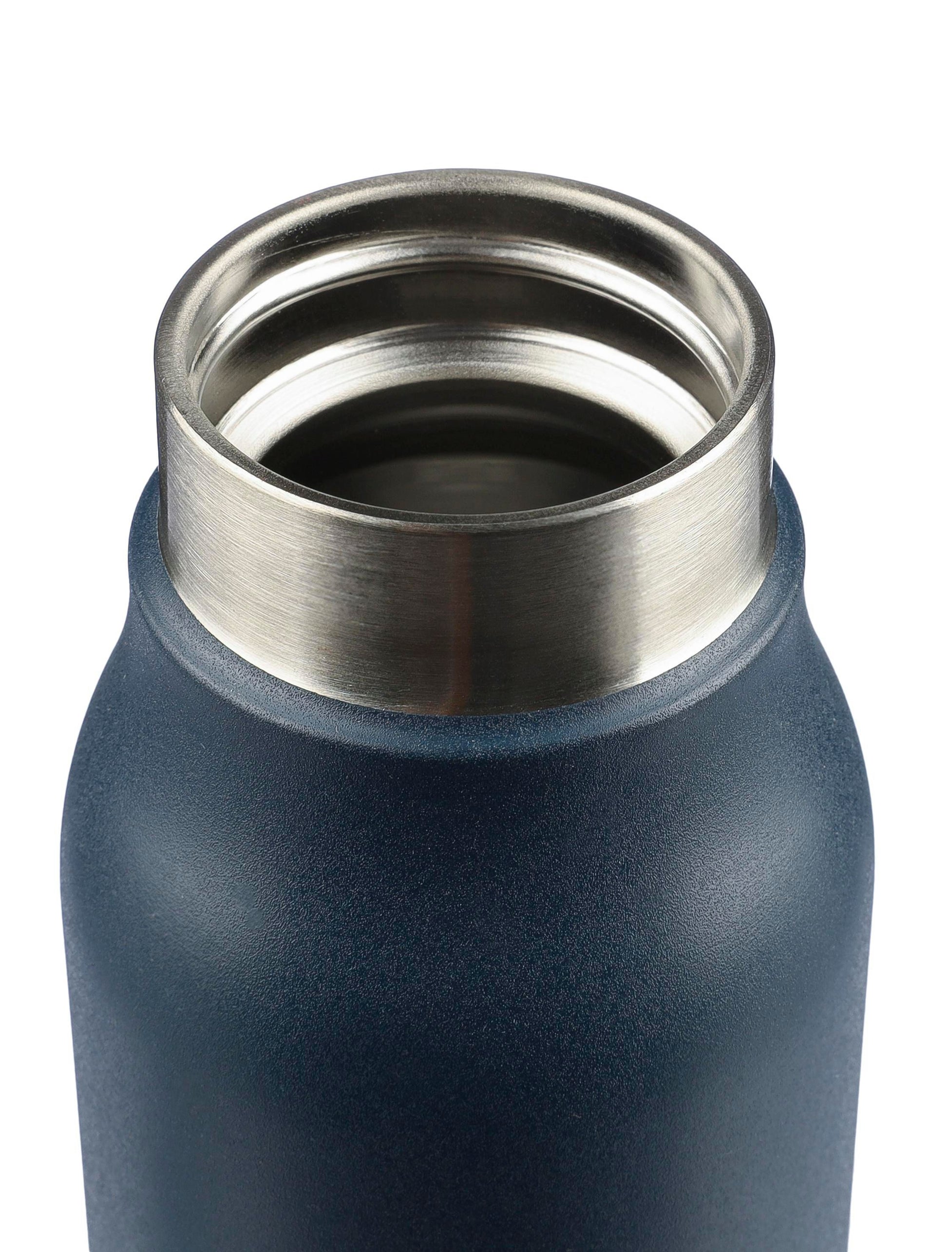 Doppelwandige Trinkflasche aus recyceltem Edelstahl (600 ml) Cassian