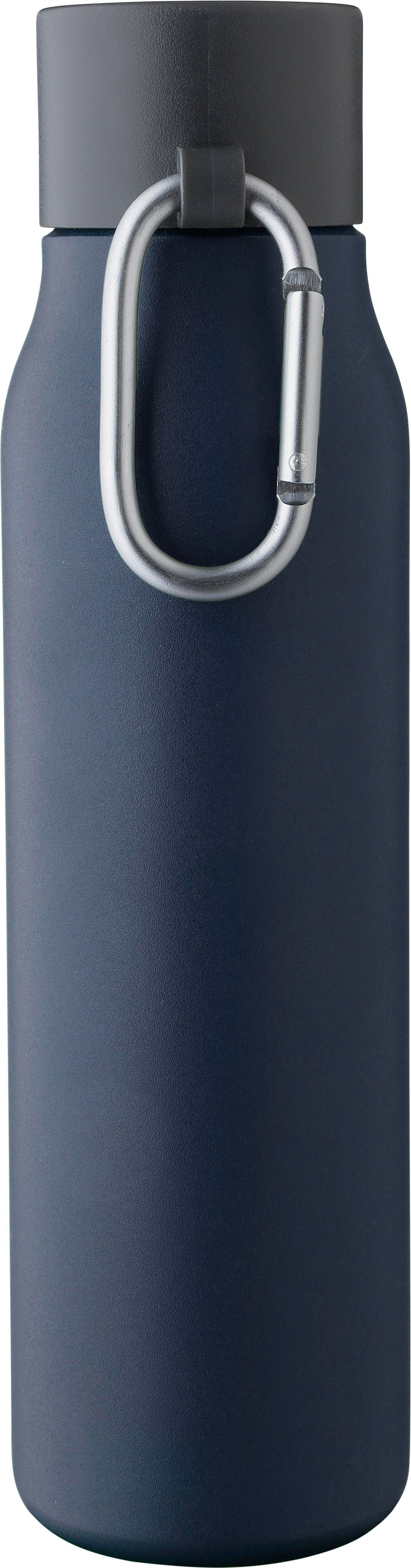 Doppelwandige Trinkflasche aus recyceltem Edelstahl (600 ml) Cassian