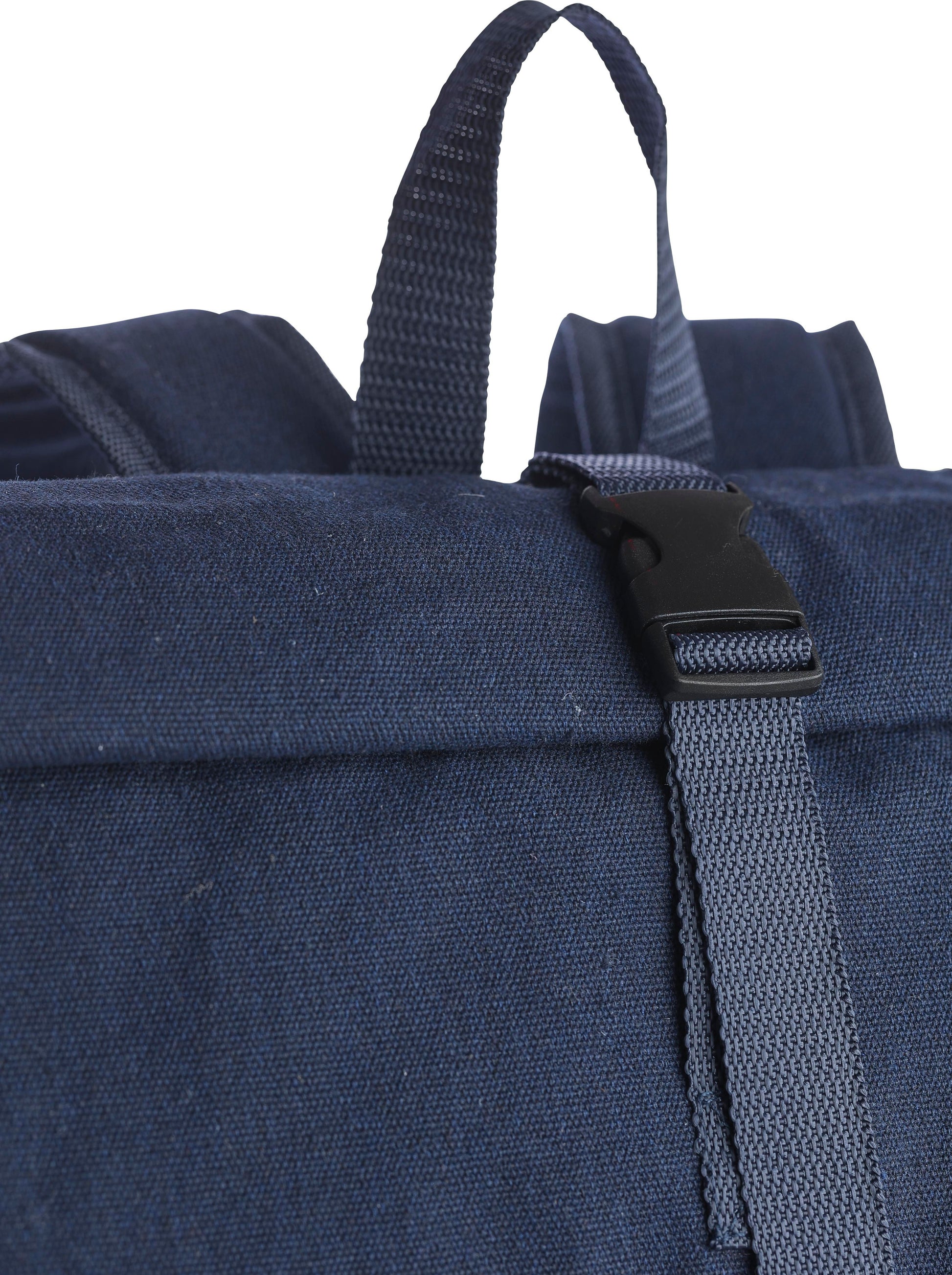 Rolltop-Rucksack Thaddeus aus recyceltem Poly-Baumwollgewebe (330 g/m2)