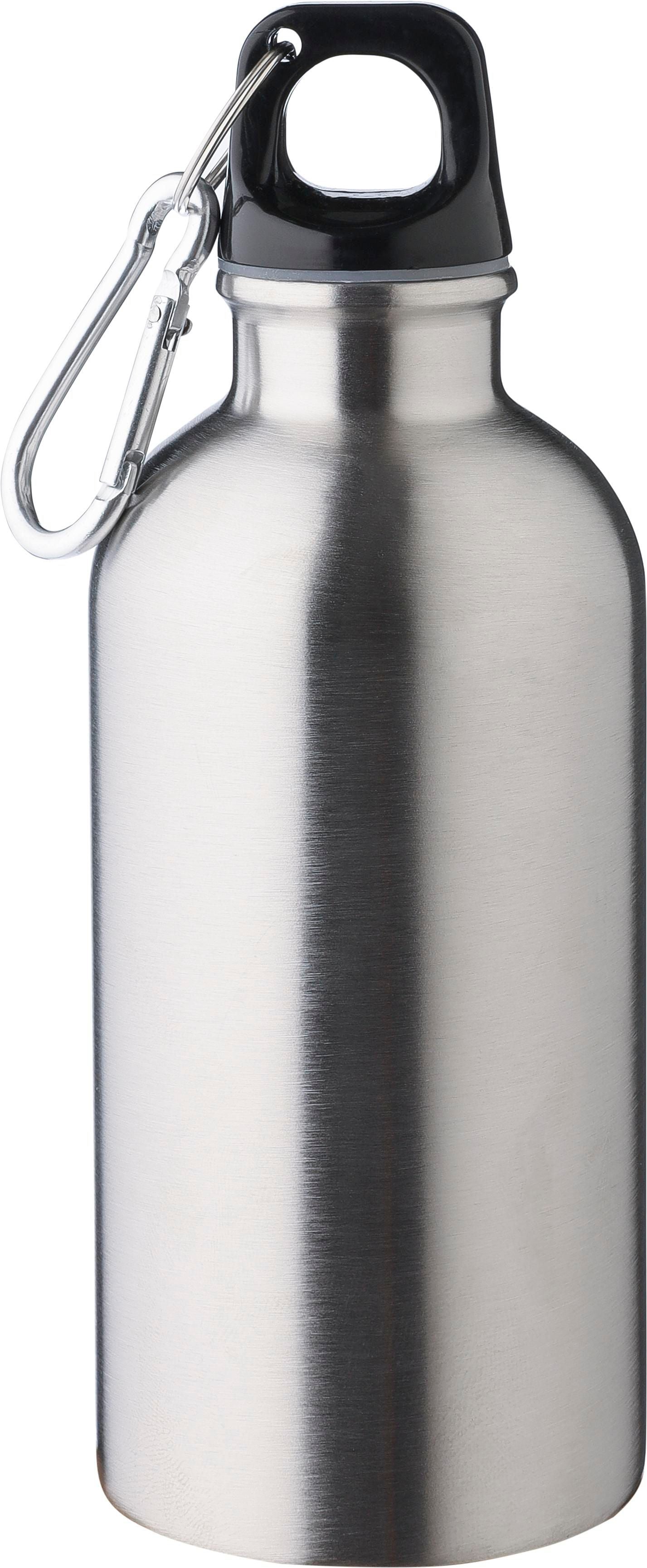 Einwandige Flasche aus recyceltem Edelstahl (400 ml) Sable