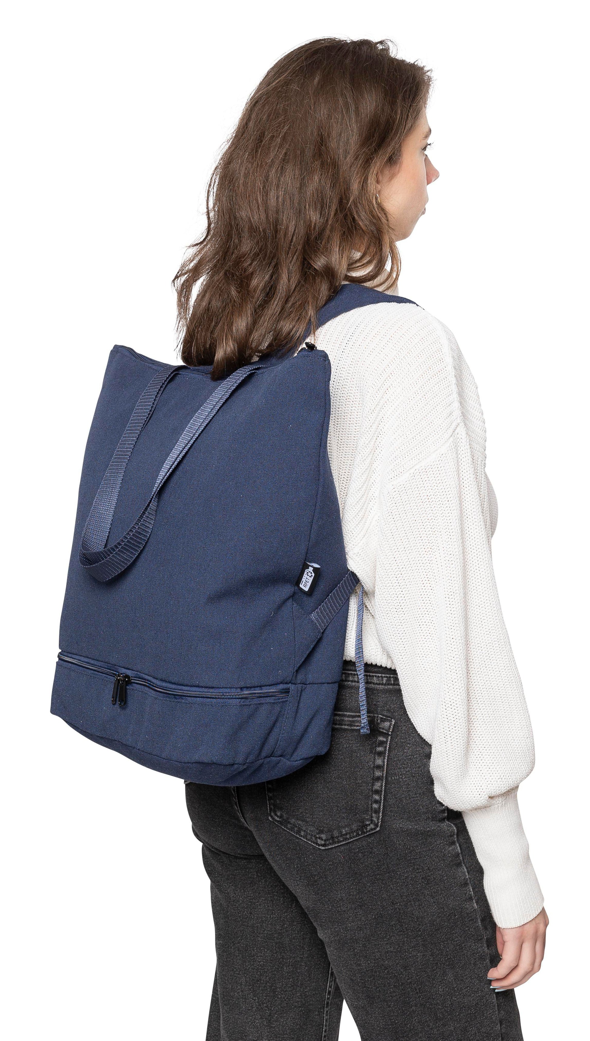 Recyceltes Poly-Baumwollgewebe (330 g/m2) Rucksack Osric