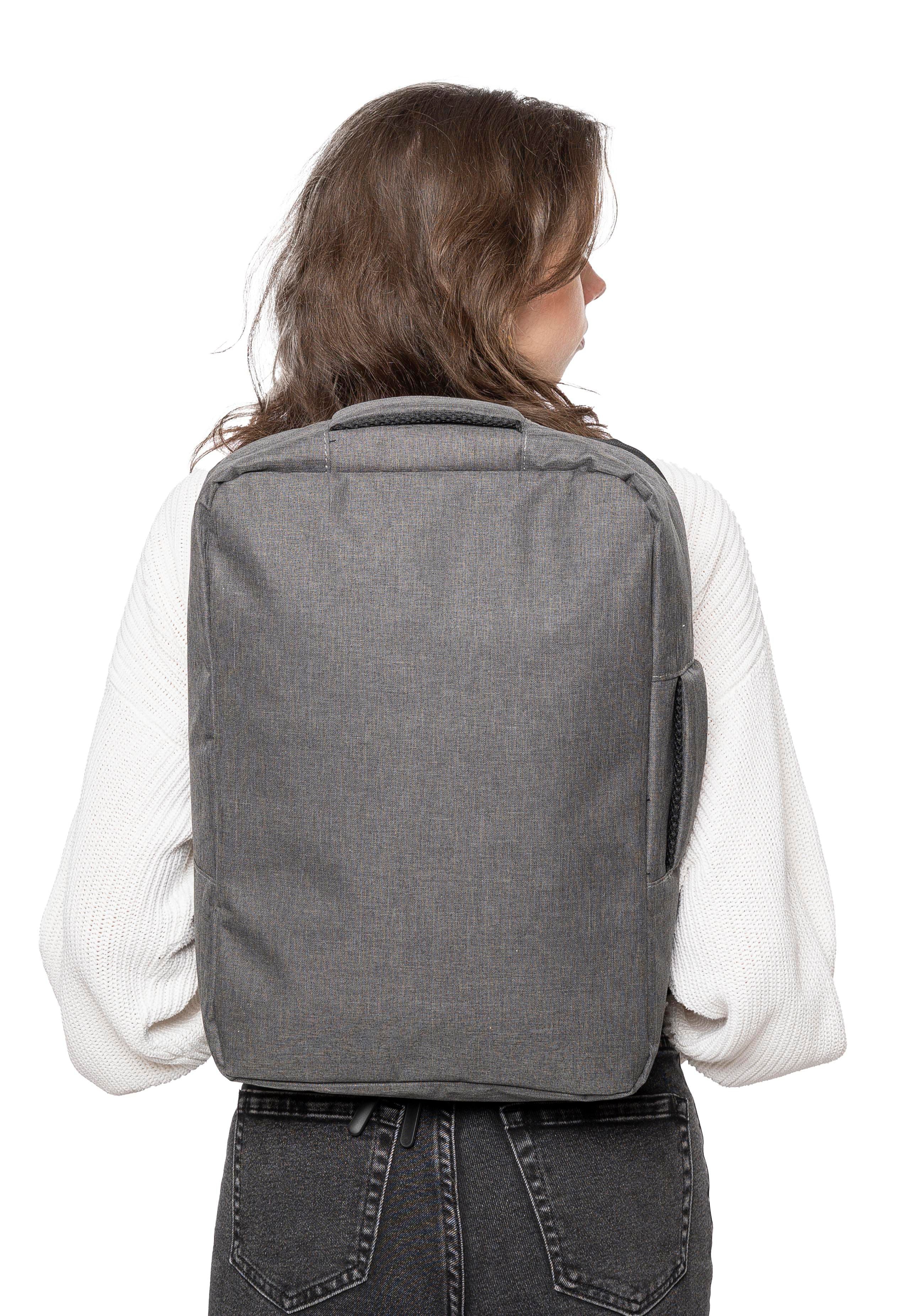 rPET (300D) Polyester Laptop-Rucksack Eulalia