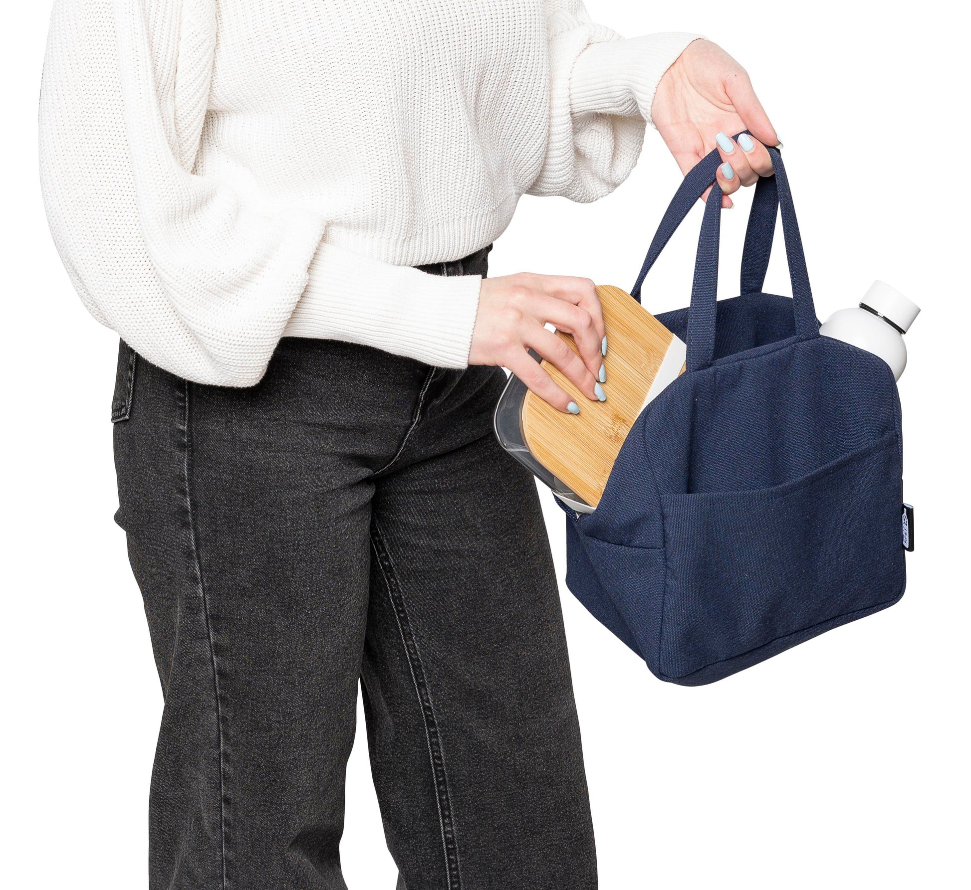 Recycelte Kühltasche aus Polycotton (330 g/m²) Elowen