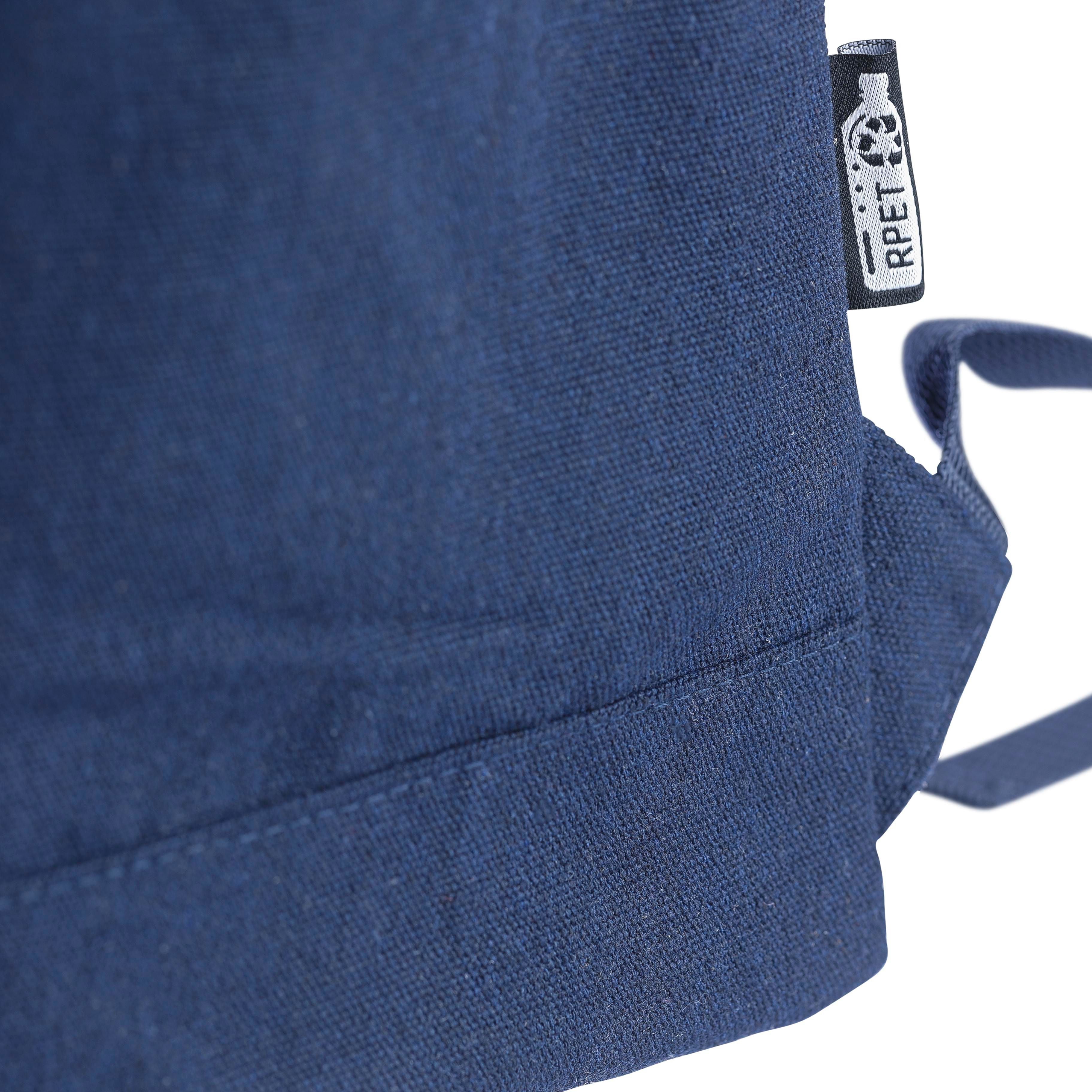 Rolltop-Rucksack Thaddeus aus recyceltem Poly-Baumwollgewebe (330 g/m2)