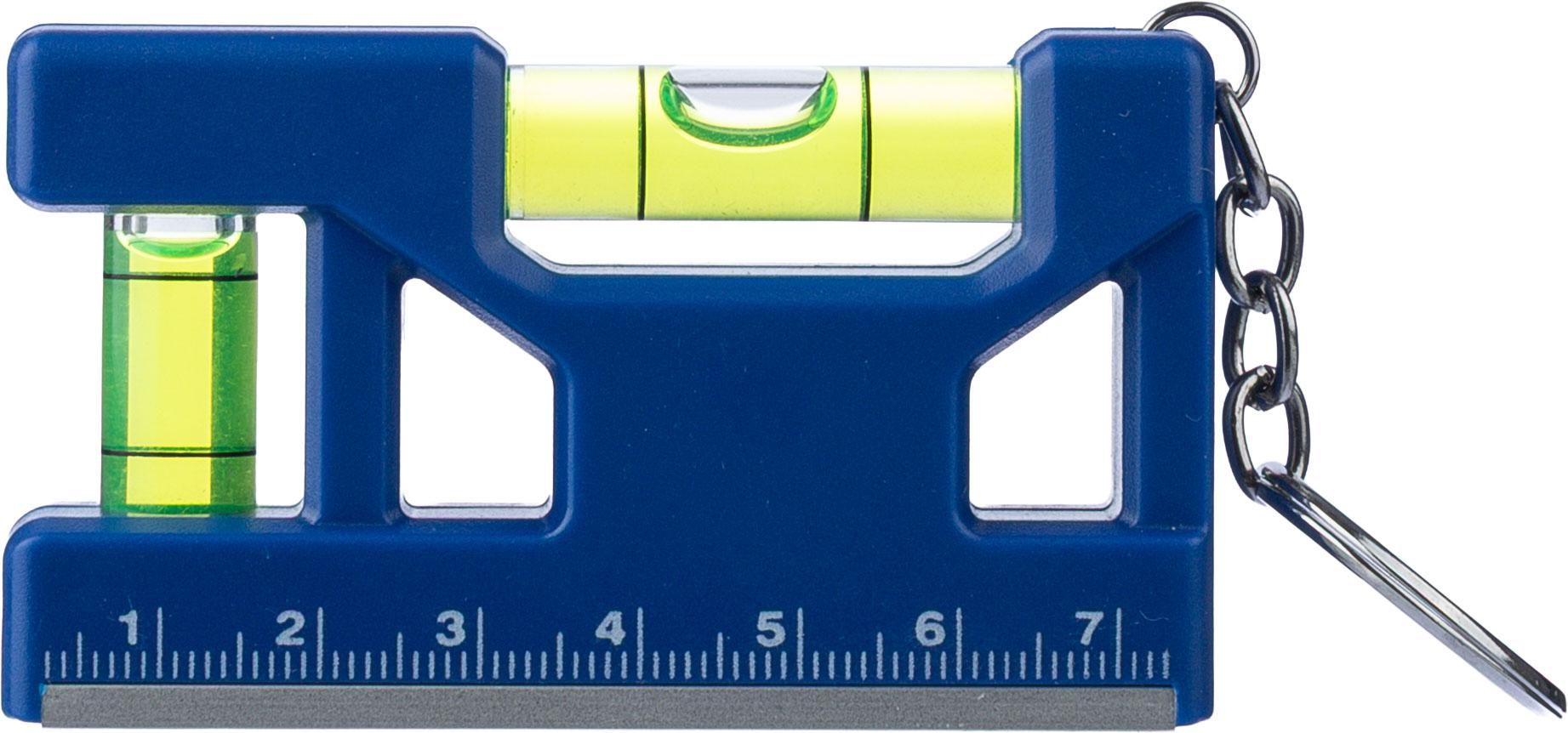 Schlüsselanhänger Wasserwaage Indira aus recyceltem ABS