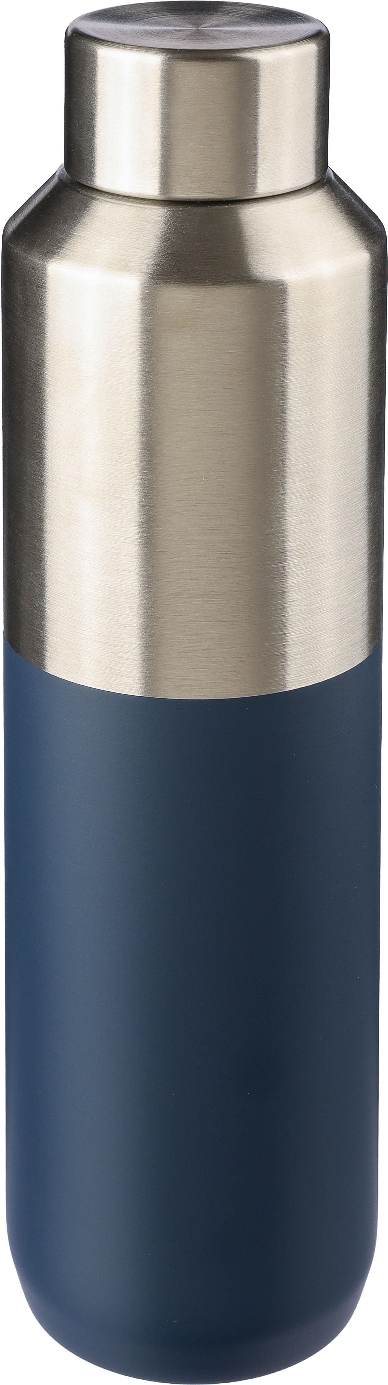 Recycelte doppelwandige Trinkflasche aus Edelstahl (600 ml) Esen