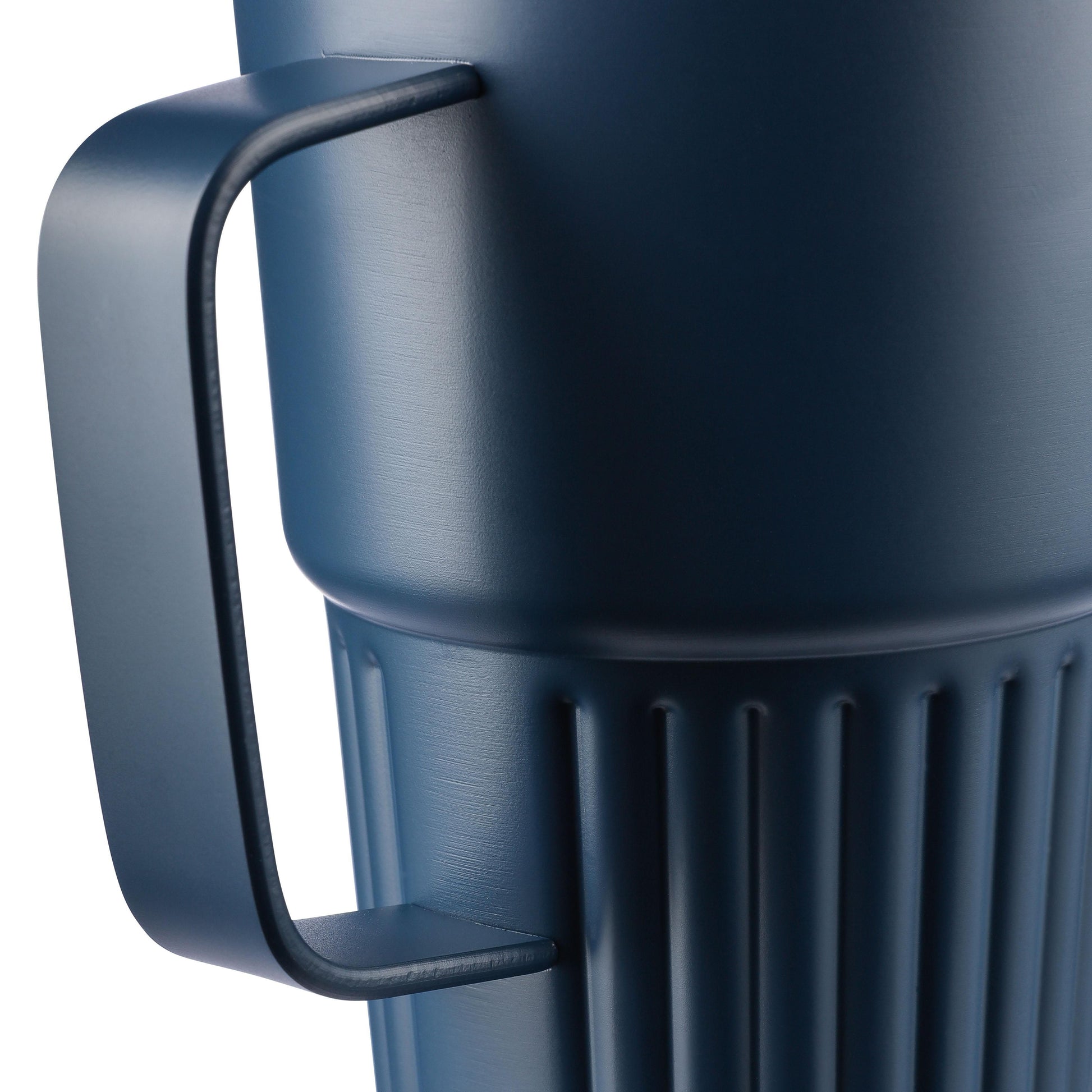 Recycelter Edelstahl-Reisebecher mit doppelter Wand (450 ml) Calo