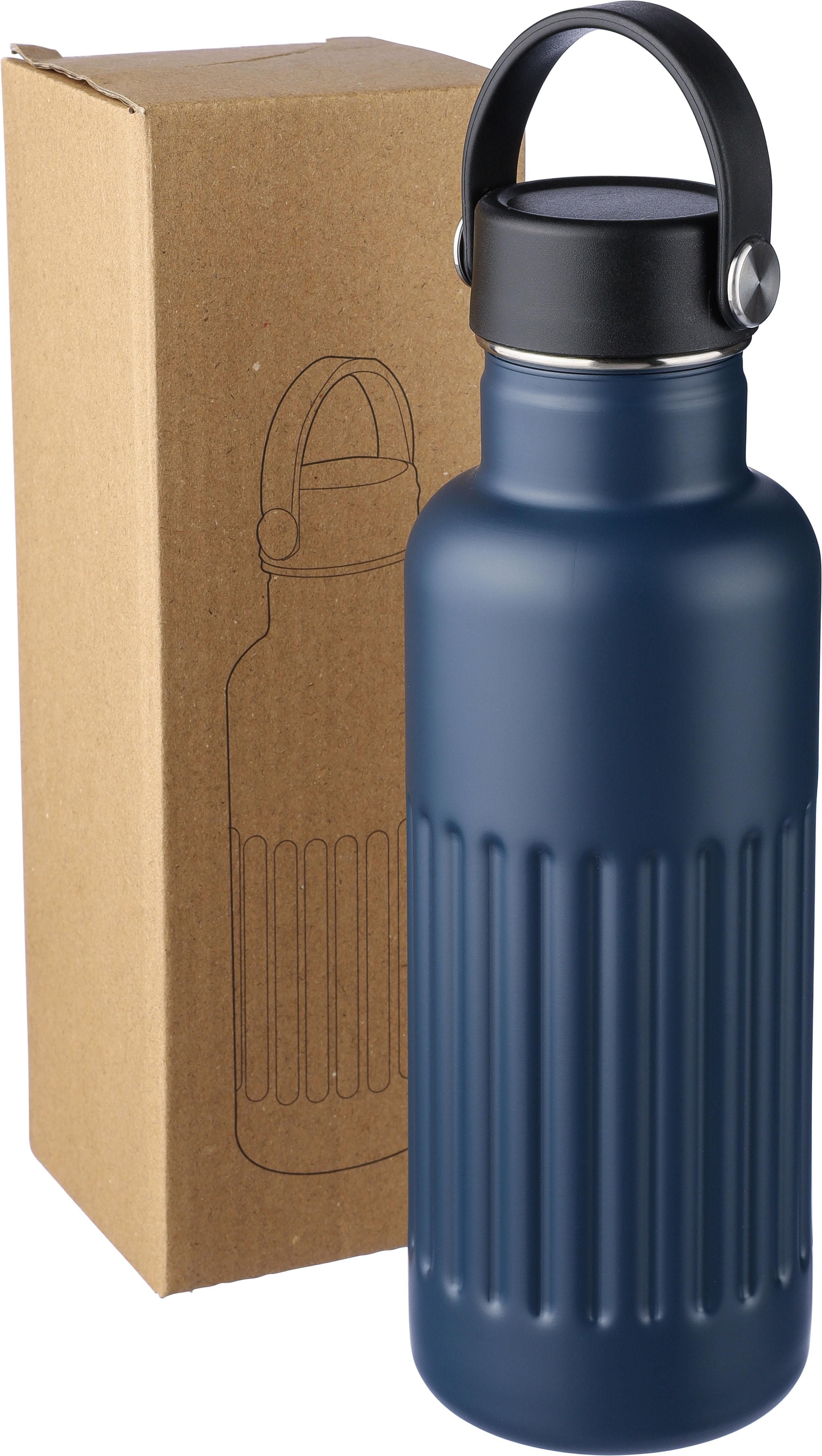 Recycelte Edelstahl-Trinkflasche mit doppelter Wand (500 ml) Lior