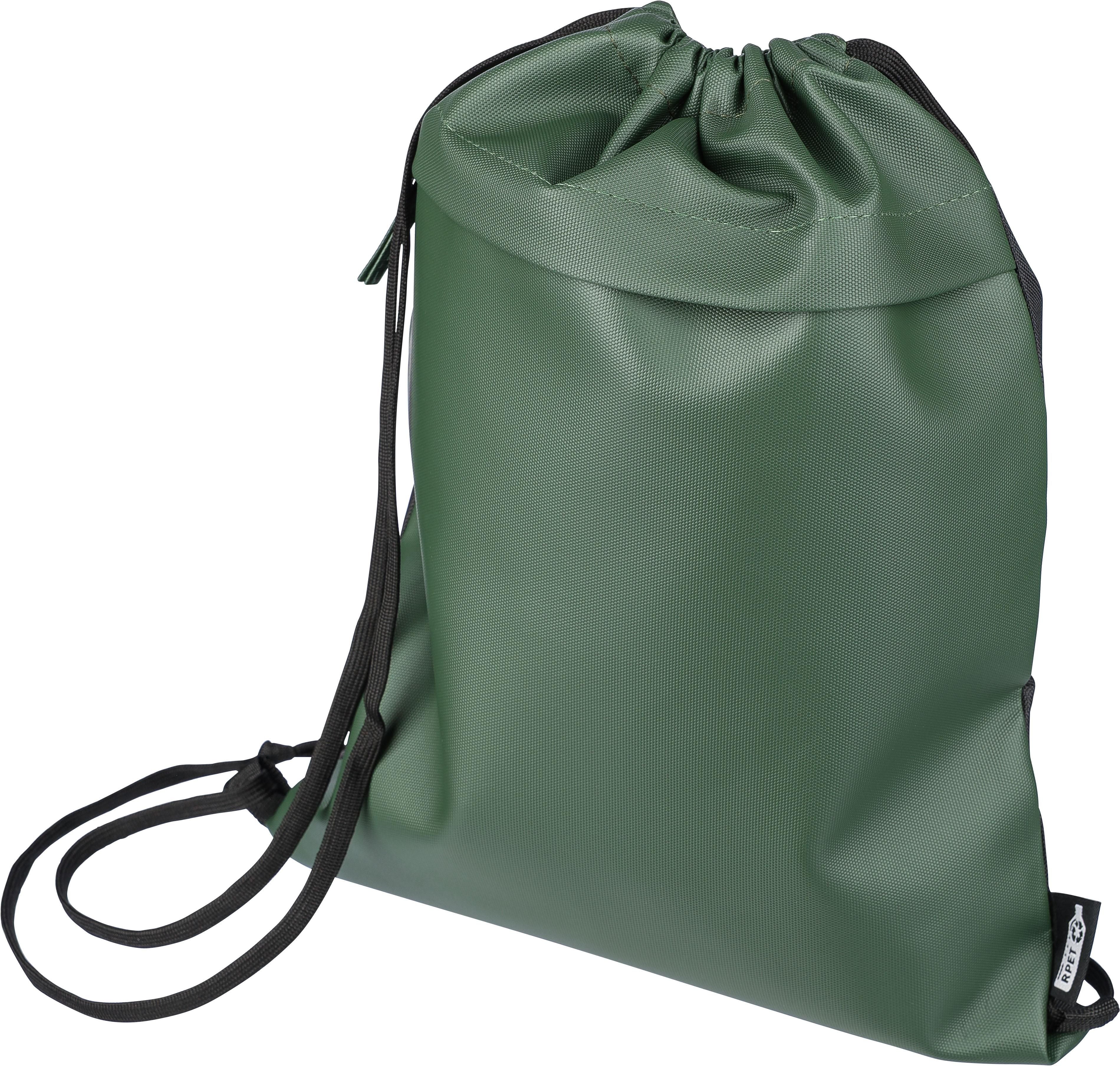 rPET Polyester (600D) Rucksack mit Kordelzug Auri
