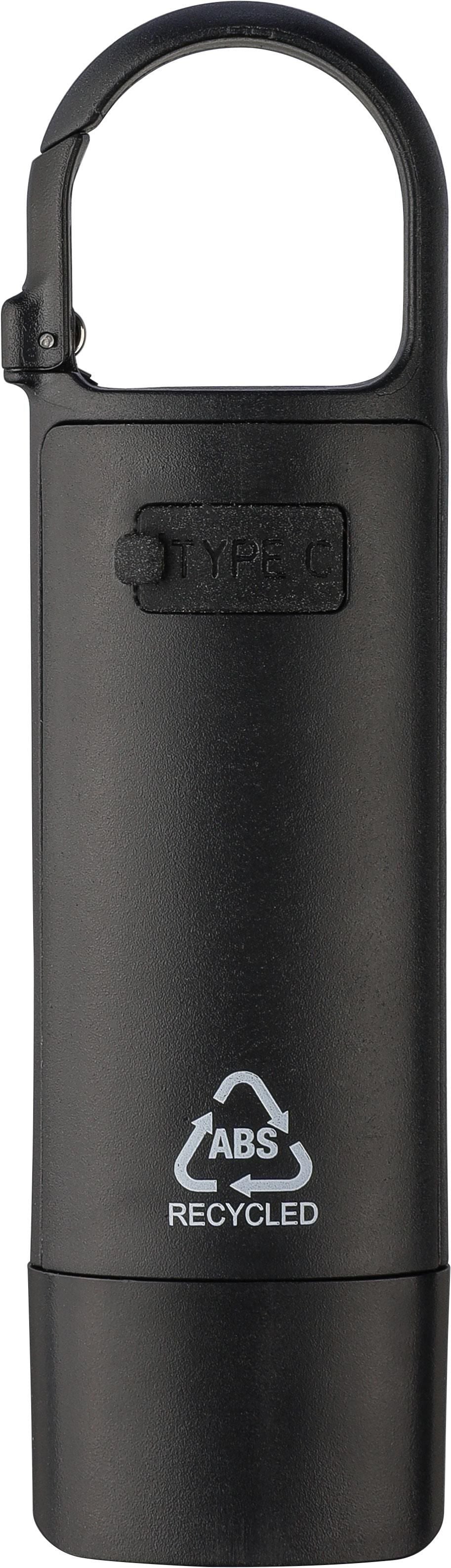 Recycelte ABS Mini-Taschenlampe Zai