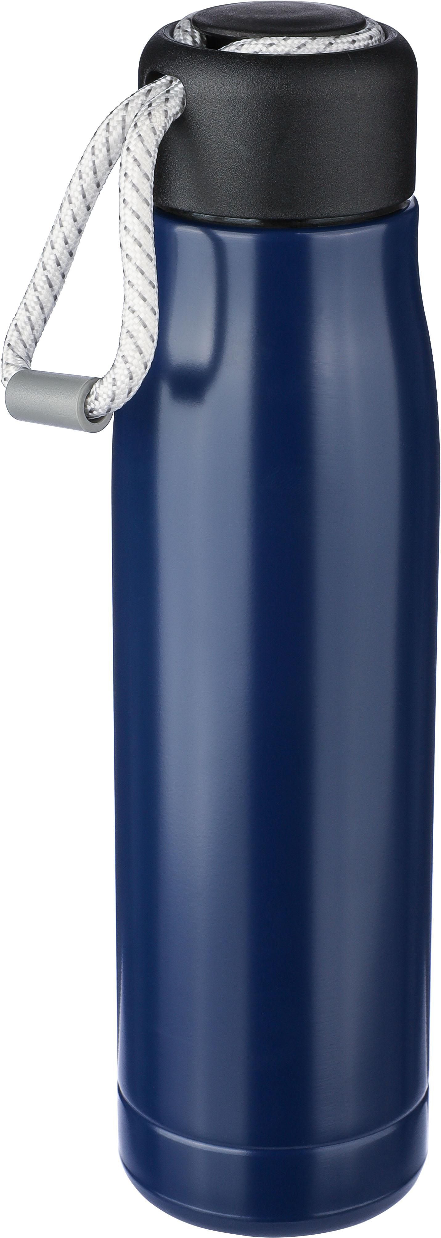Doppelwandige Trinkflasche aus recyceltem Edelstahl (500 ml) Solene
