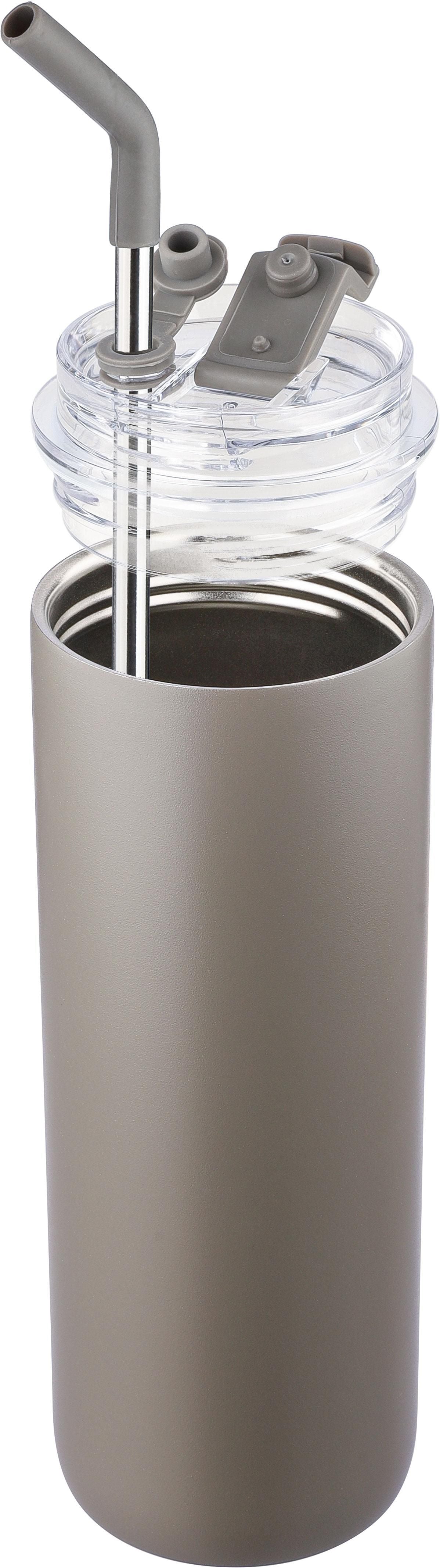 Doppelwandige Edelstahl-Trinkflasche (500 ml) Omari