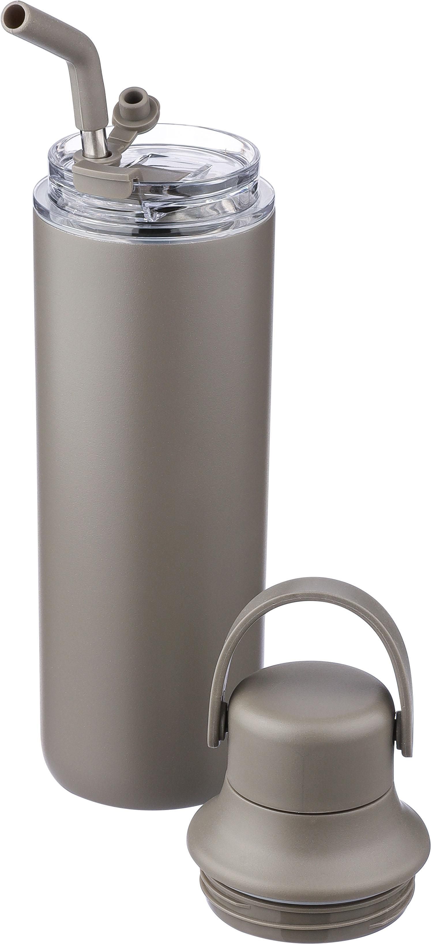 Doppelwandige Edelstahl-Trinkflasche (500 ml) Omari