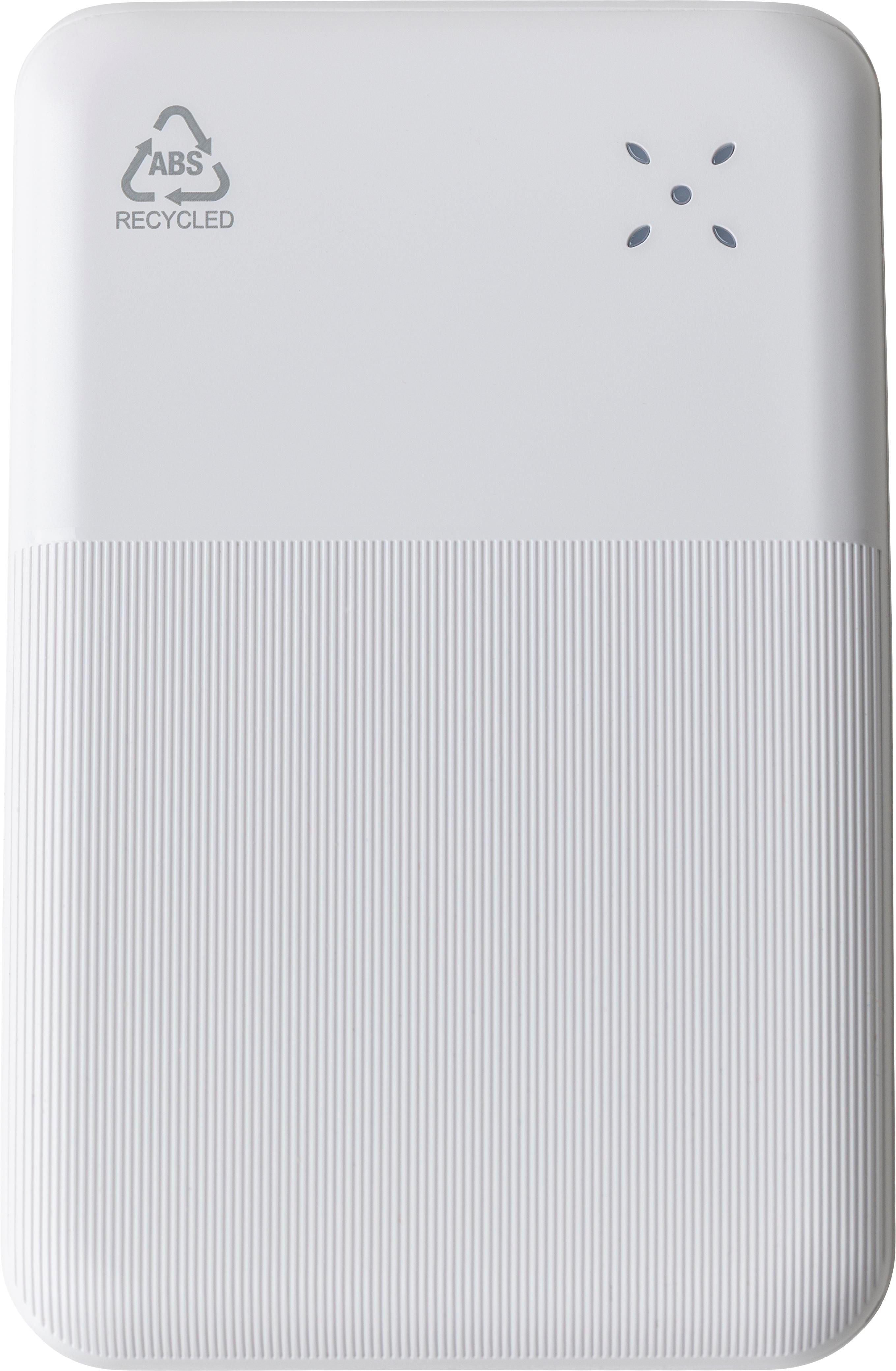 Recycelte ABS-Powerbank Tavi