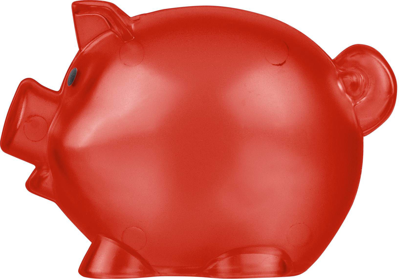 Recyceltes PS-Kunststoff-Sparschwein Vivi