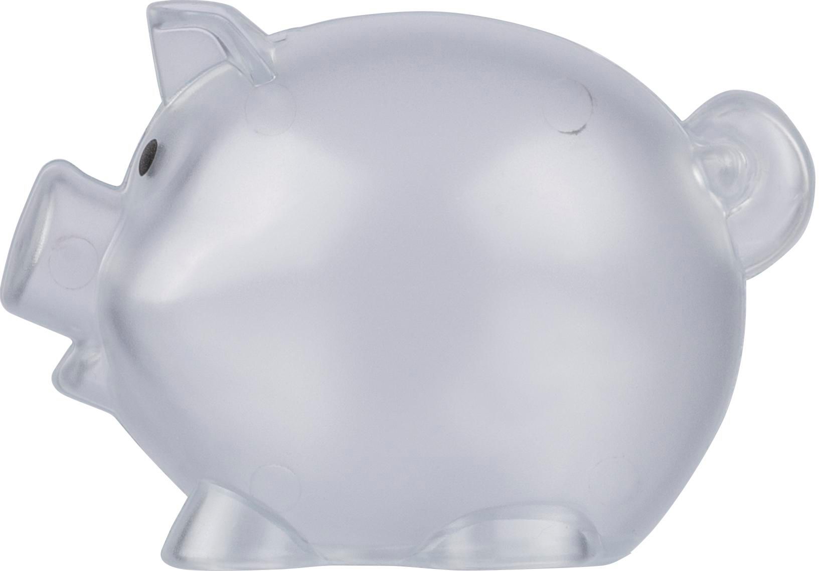 Recyceltes PS-Kunststoff-Sparschwein Vivi