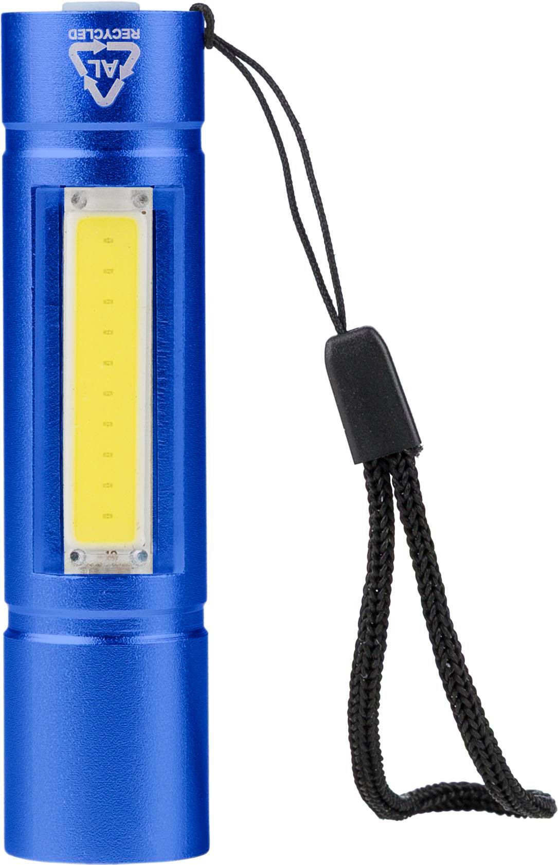 Taschenlampe aus recyceltem Aluminium COB Sami