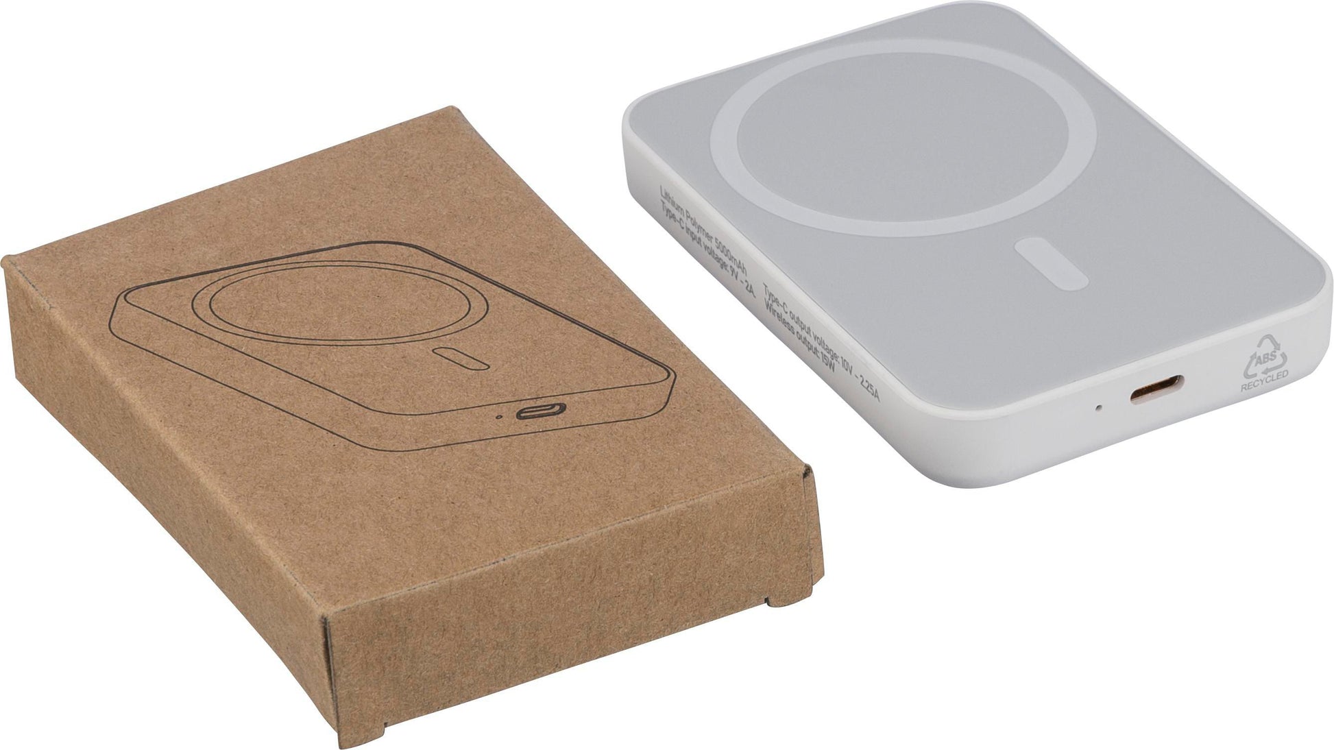 Recycelte kabellose Ladestation Miren