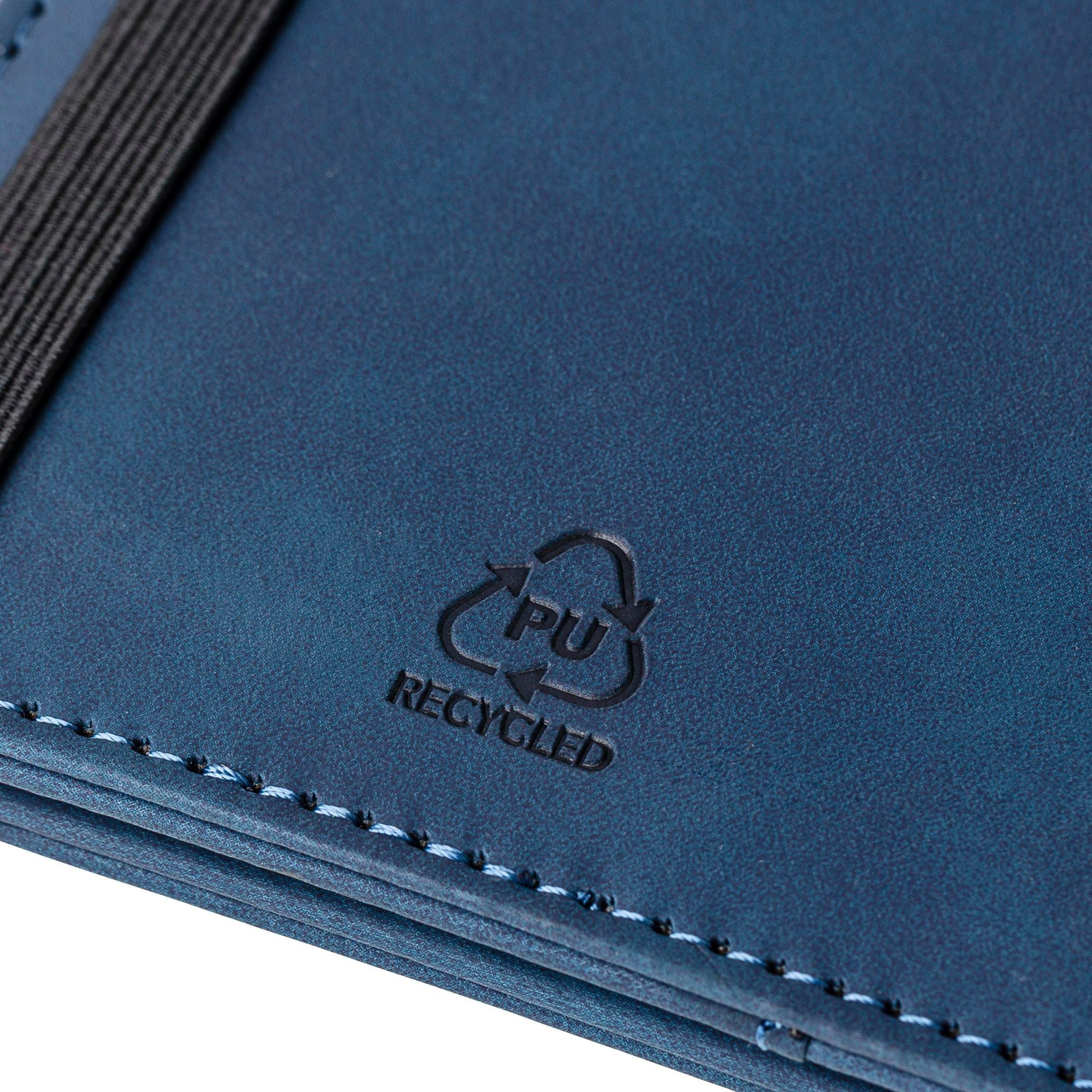 Recycelter PU-Passhalter und Kofferanhänger Zani