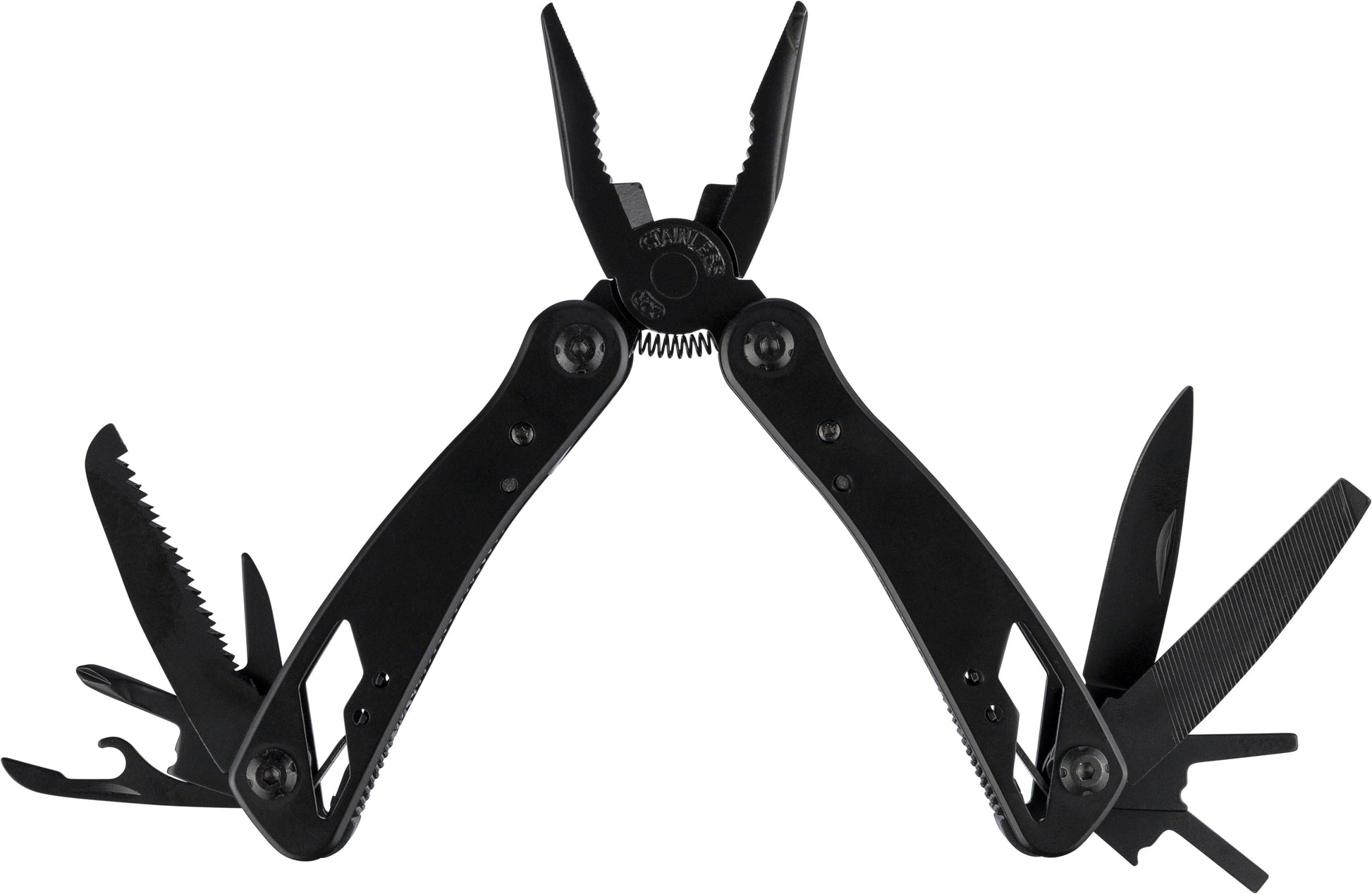 Schwarzes Aluminium-Multitool Ariane
