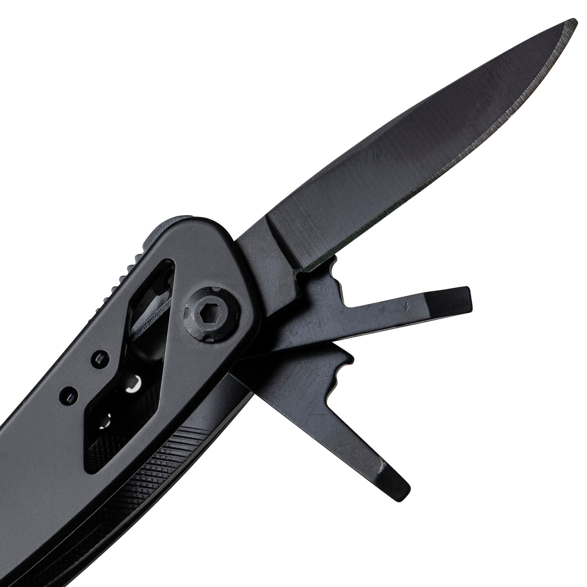 Schwarzes Aluminium-Multitool Ariane
