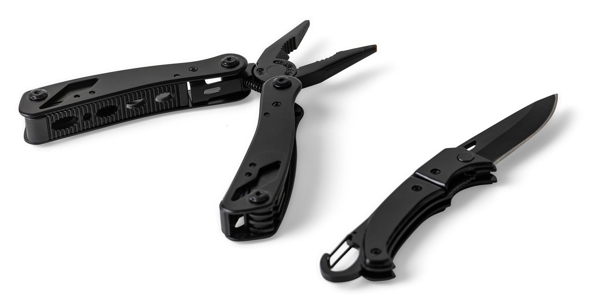 Schwarzes Aluminium-Multitool Ariane