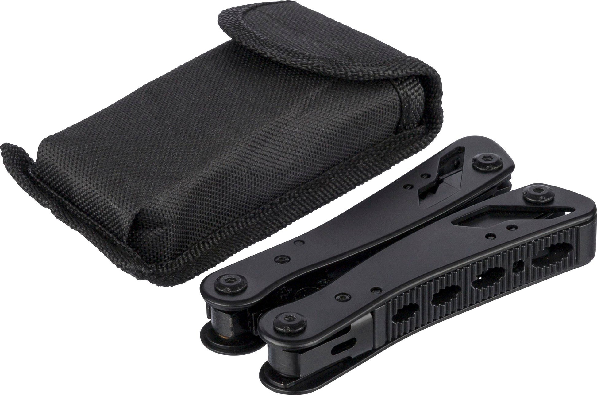 Schwarzes Aluminium-Multitool Ariane